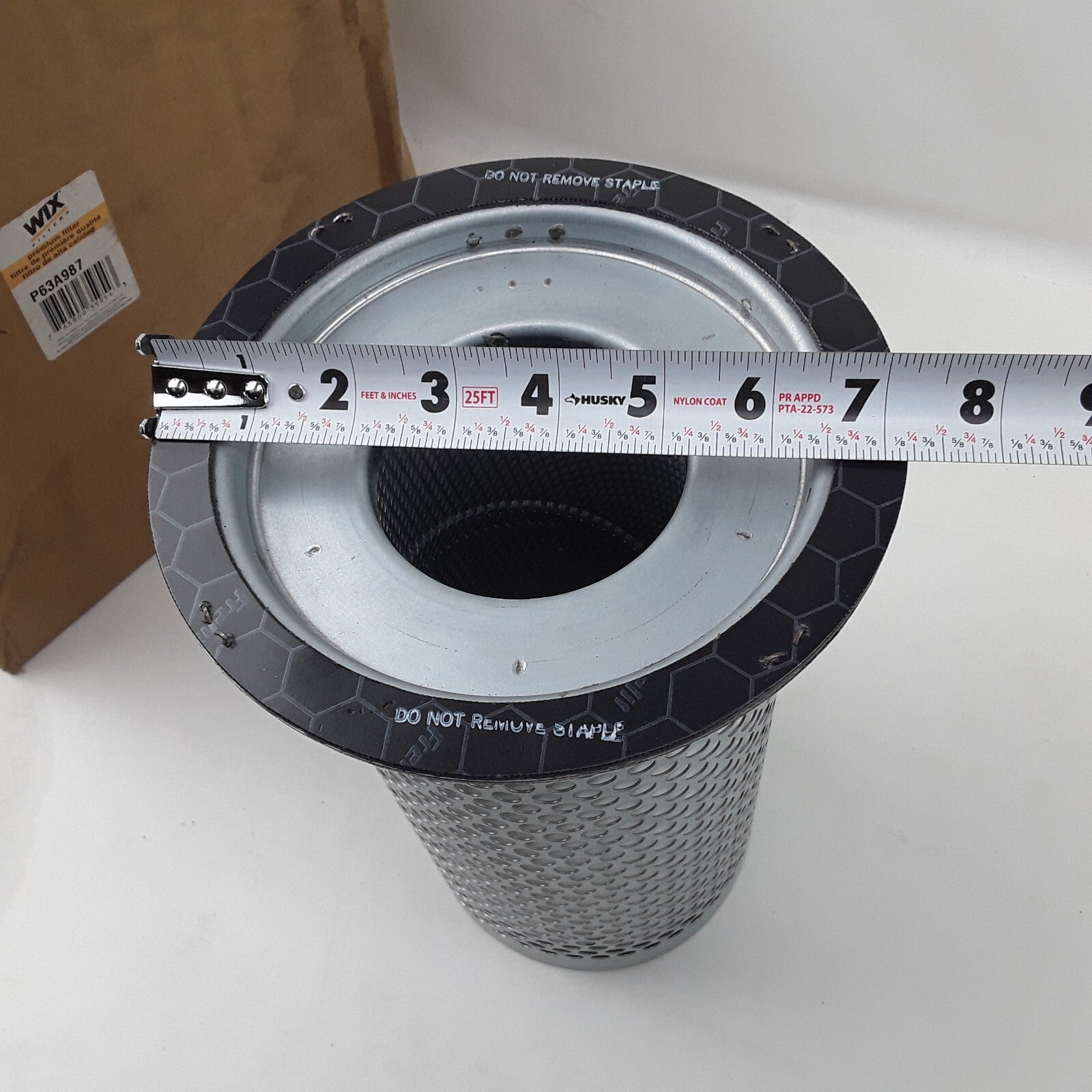 WIX P63A987 Hydraulics Engine Oil Separator Cartridge Silver