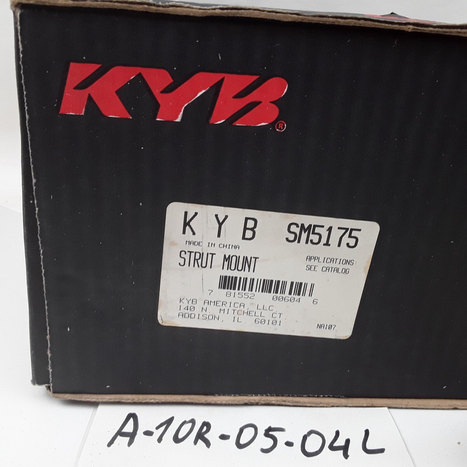 KYB SM5175 Rear Suspension Strut Mount Fits Lexus ES300 Toyota Camry 1997-2006