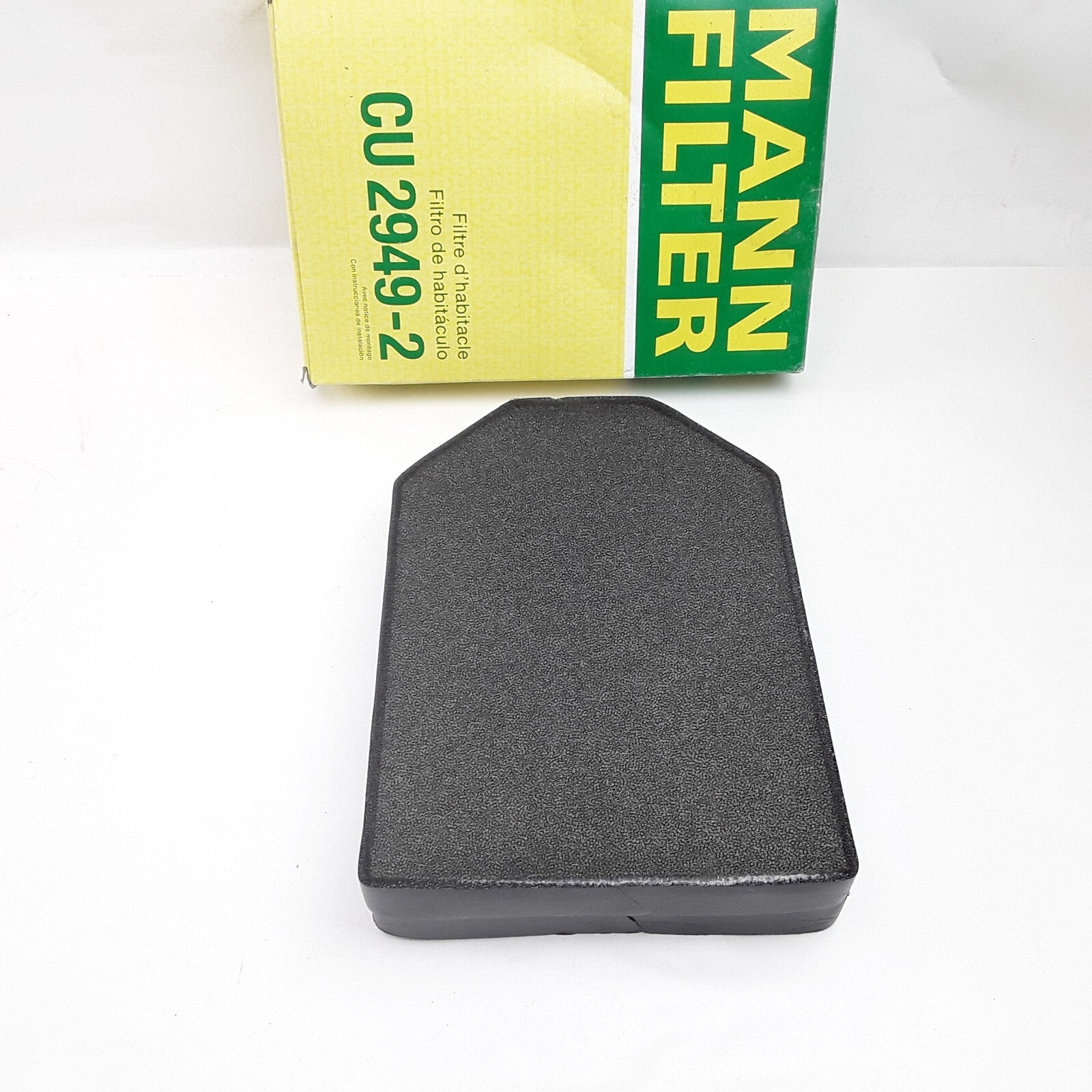 Mann-Filter CU 2949-2 Cabin Air Filter Fits Audi A8 Quattro S8 A8 (1997-2003)