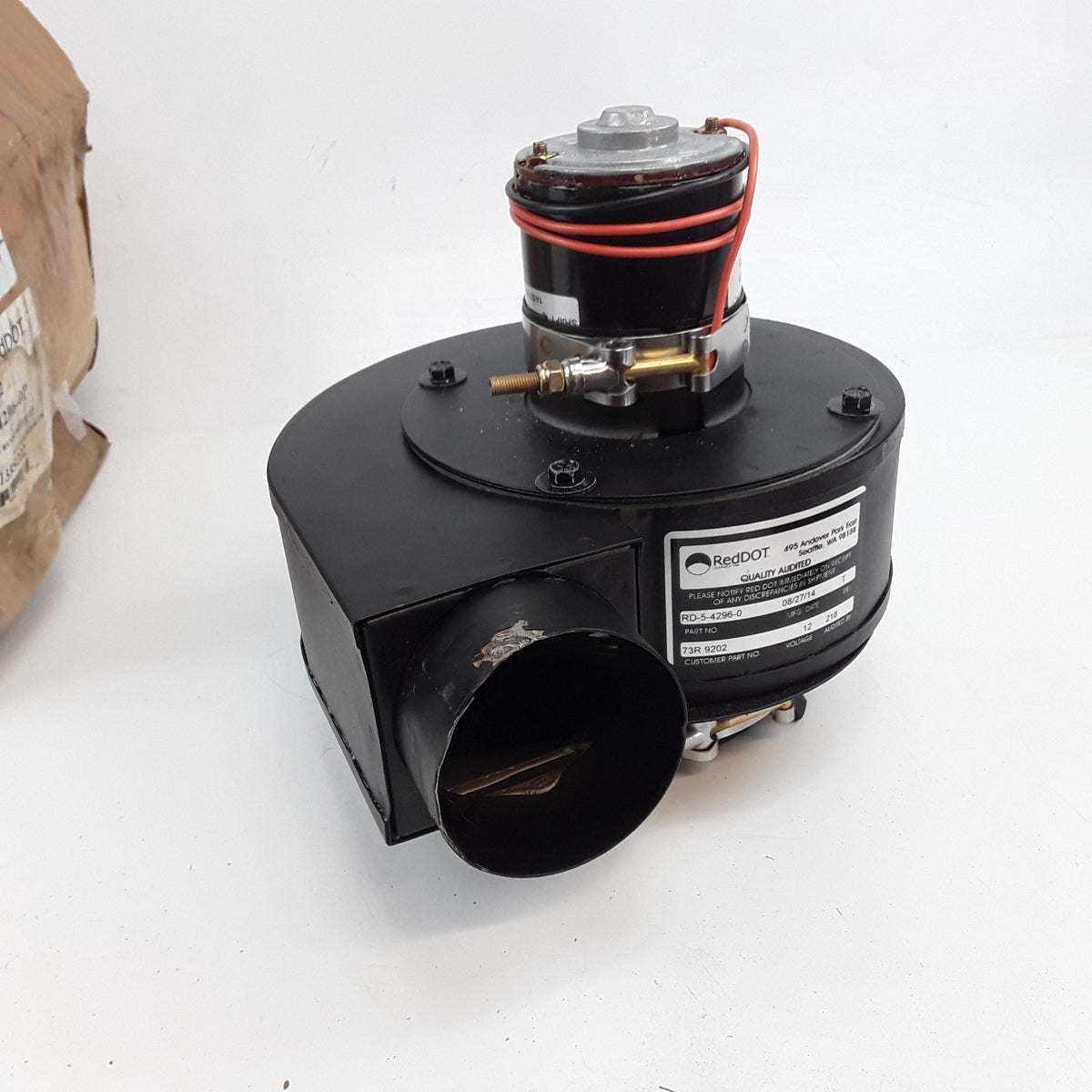 Red Dot RD-5-4296-0P Inline Booster Pressurizer Replaces T2527 73R9202 HG1000