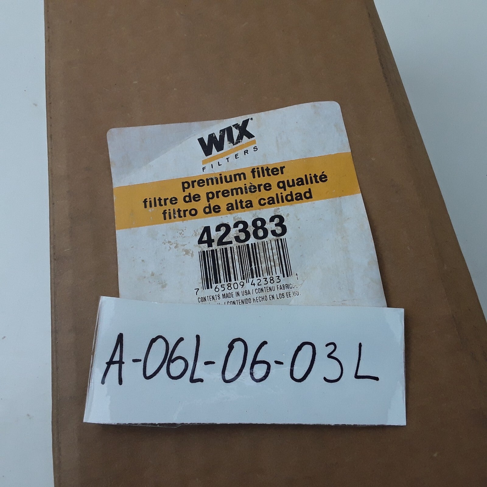 NEW WIX 42383 Air Filter Fits AR80653 PA2530 WGA681 SS085