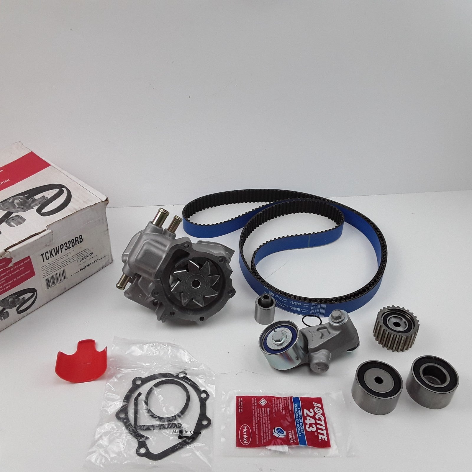 Engine Timing Belt Kit with Water Pump Fits Saab 9-2X Legacy Impreza (2004-2009)