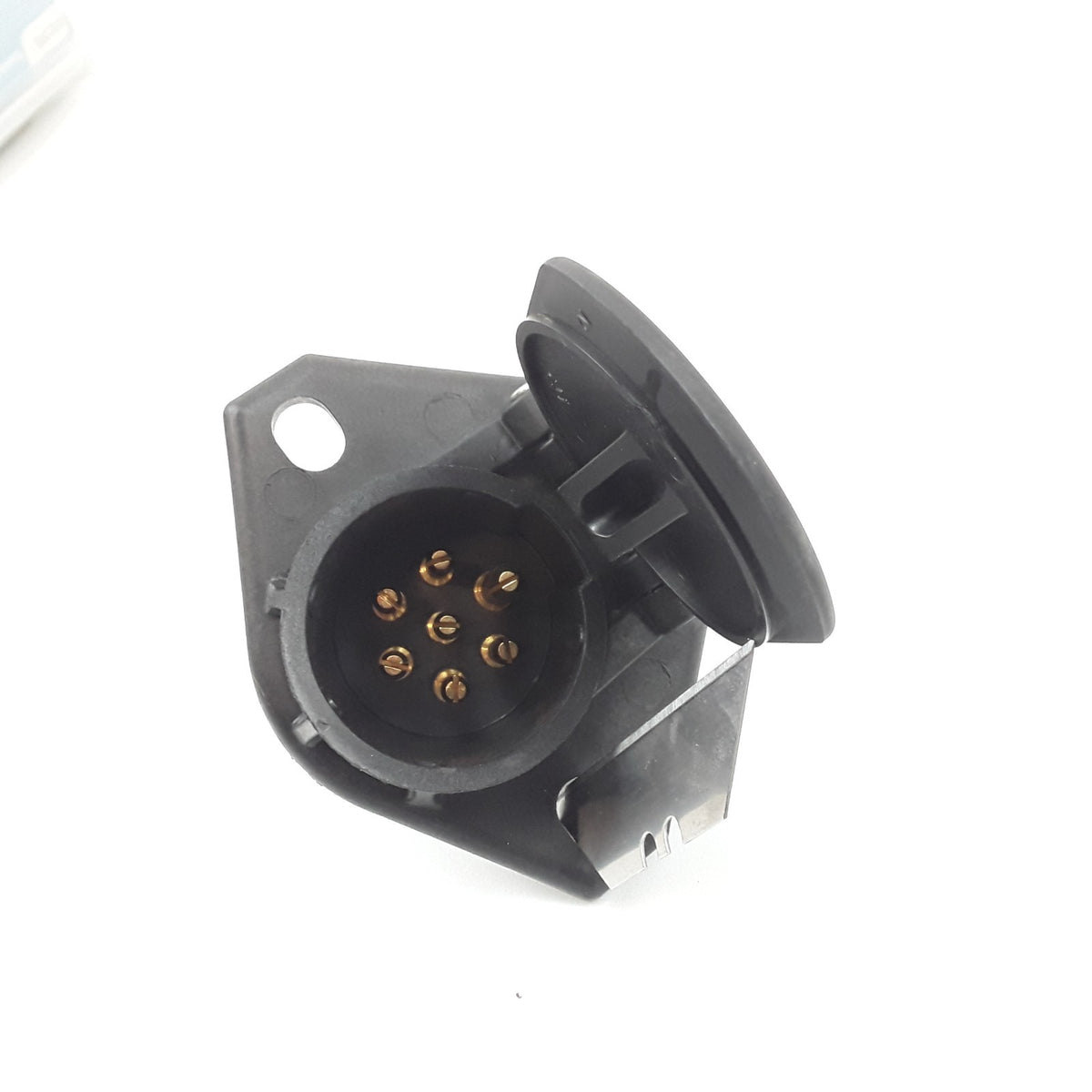 16-726 Phillips 7-Way Havy Duty STA-DRY 2-Hole Bullet w/locking clip Socket