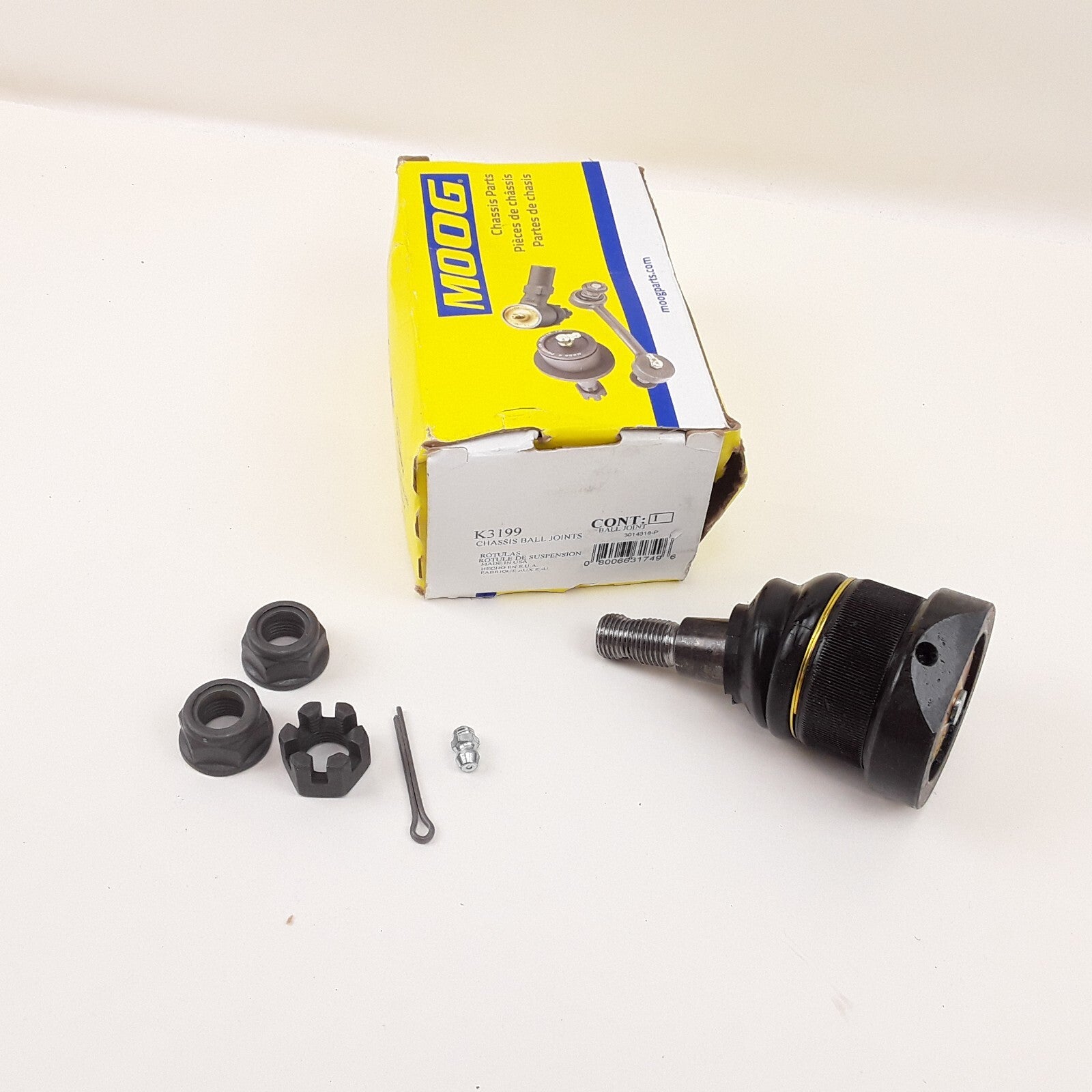 MOOG K3199 Front Lower Suspension Ball Joint Fits Jeep Liberty (2002 2003 2004)