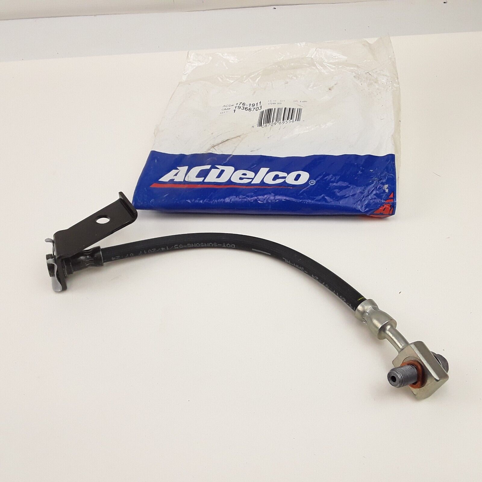 GM ACDelco 176-1911 Hydraulic Brake Hose For Cadillac, Chevrolet, GMC 2000-06