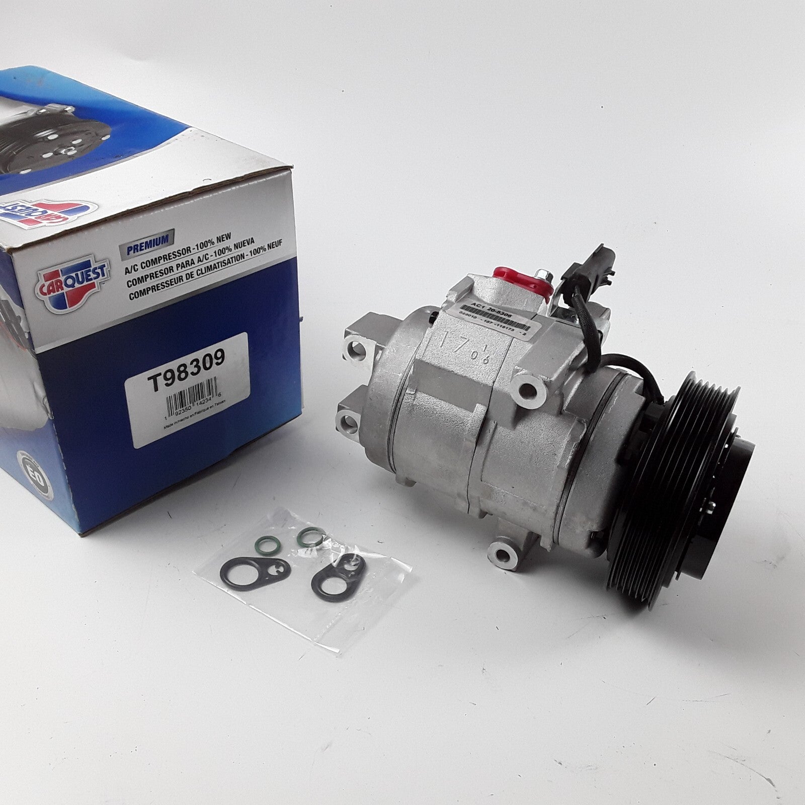 Carquest T98309 A/C Compressor Fits Chrysler 300 Dodge Charger Magnum 2006-2010