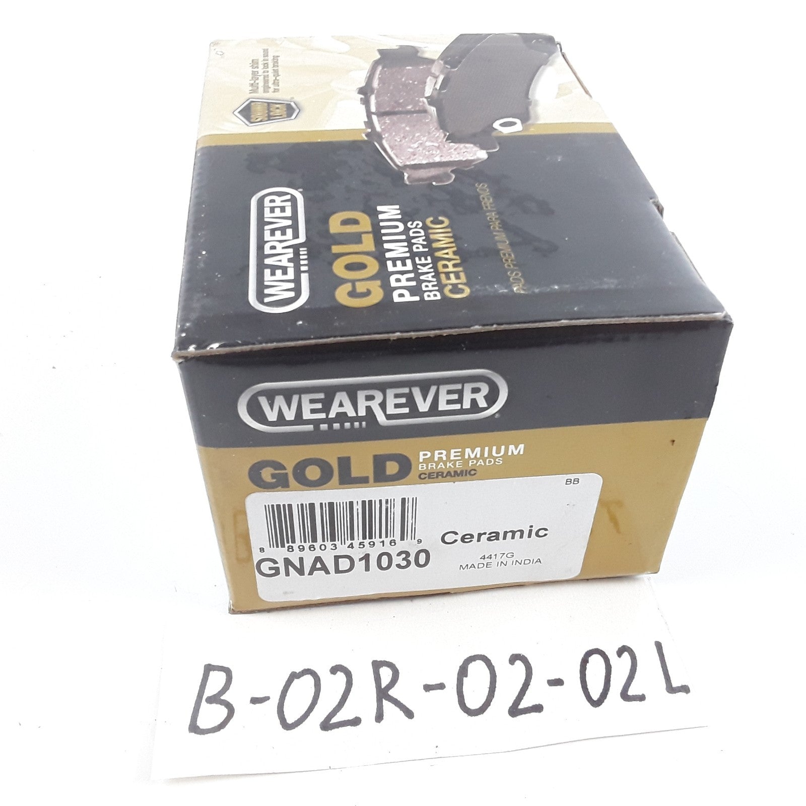 Rear Disc Brake Pad Set Fits Suzuki Verona 2004 2005 2006 Wearever Gold GNAD1030