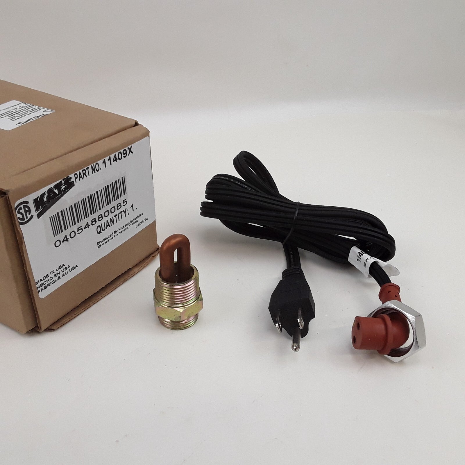 Kat's 11409X Car Truck Heavy Duty 400 Watt 3/4" NPT Frost Plug Heater
