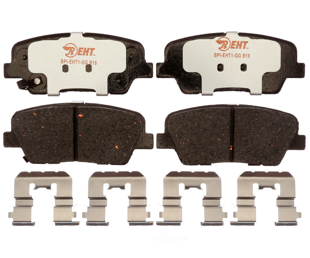 Rear Disc Brake Pad Set-Element3 Fits Hyundai Santa Fe Sport 2013 2014 2015 2016