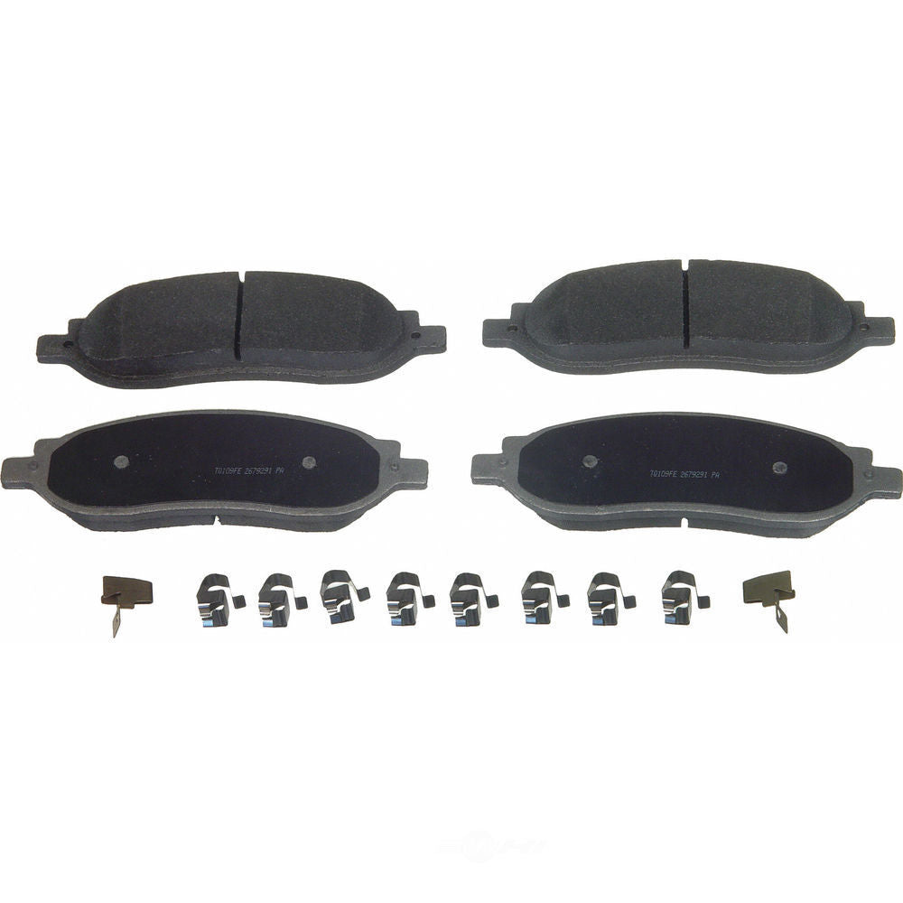 Brake ThermoQuiet Semi-Metallic Disc Brake Pad Set Fits Ford F-350 F-250 2005-07