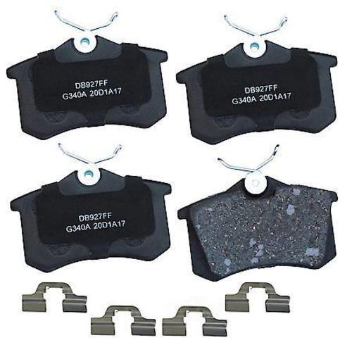 Ceramic Disc Brake Pad Set Fits Peugeot Audi Renault Seat Volkswagen (1989-2017)