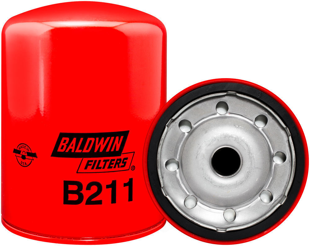 Baldwin B211 Full-Flow Lube Spin-On Engine Oil Filter Fits Hyster Lift Trucks