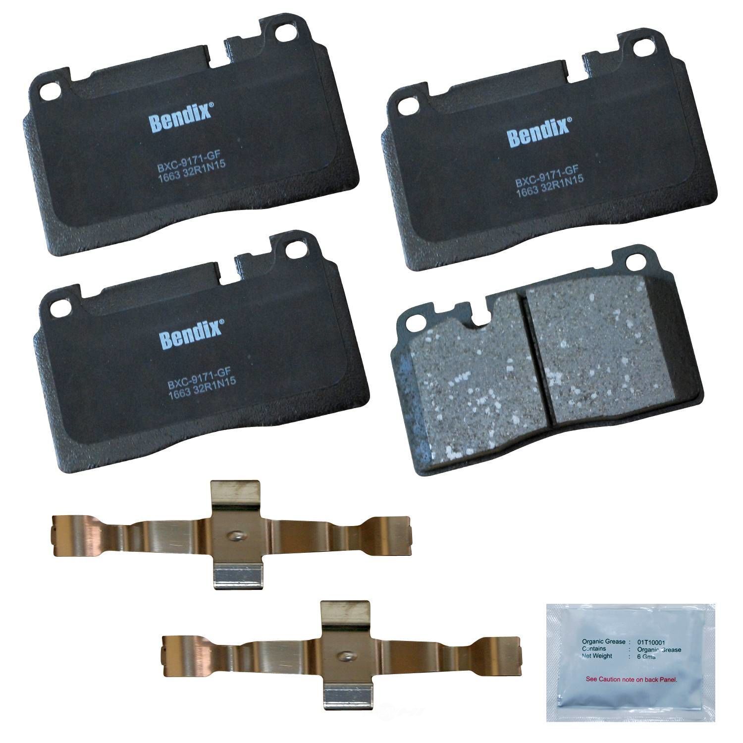 Front Ultra Premium Ceramic Disc Brake Pad Set Fits Audi Q5 2013-17 Audi A6 2016