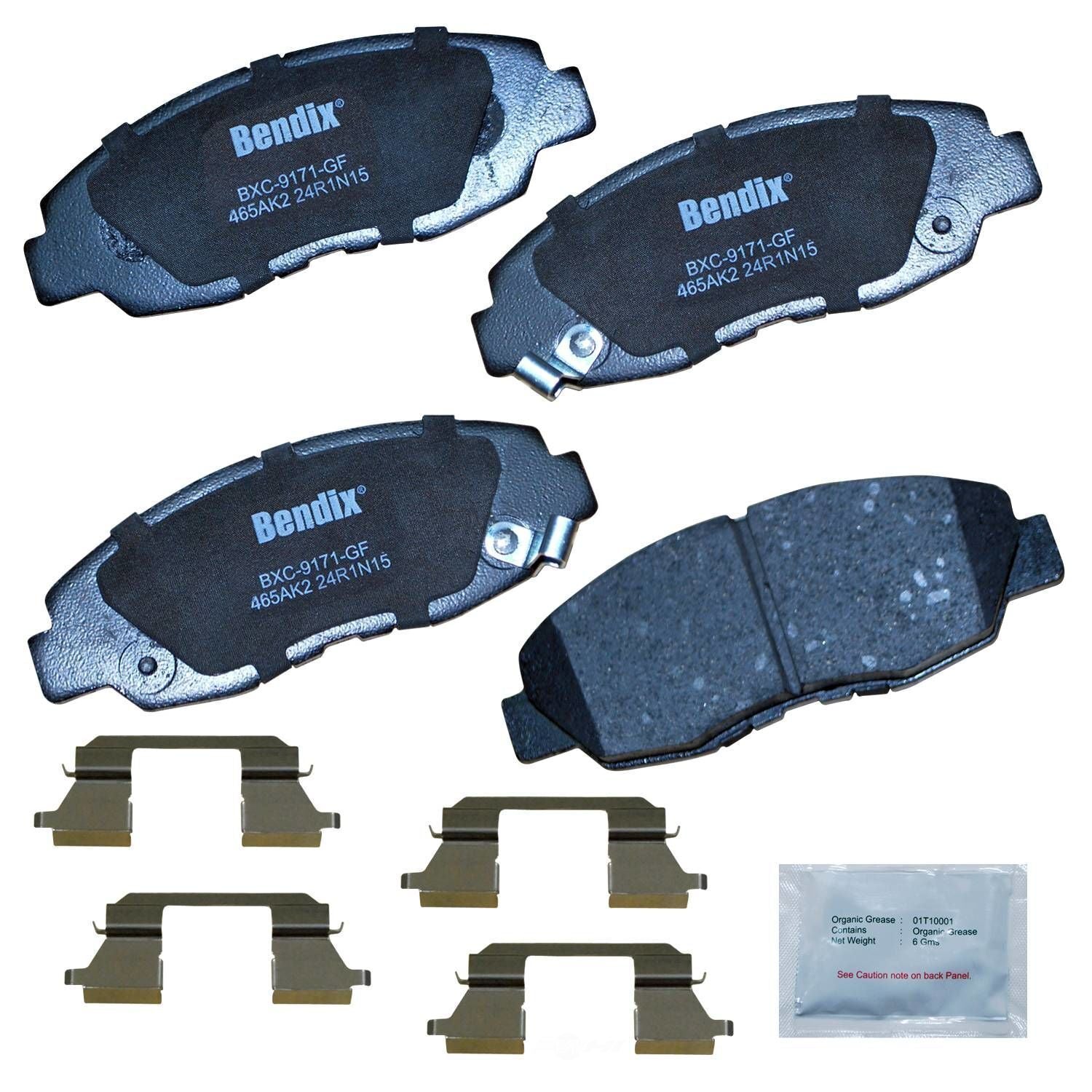 Disc Brake Pad Set-Priority One Ceramic Fits Acura EL 1997-04 Honda Civic 97-11