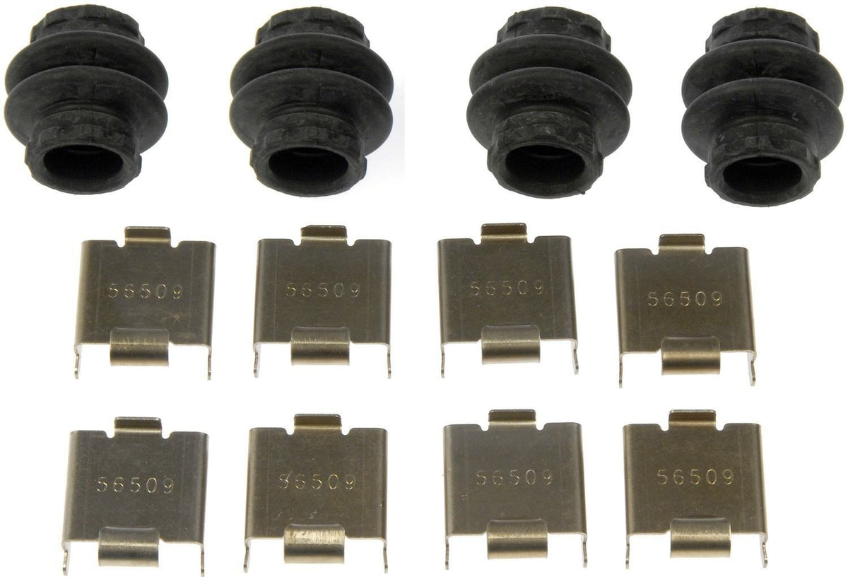 Rear Disc Brake Hardware Kit Fits Ram 5500 4500 Dodge Ram 3500 2500 (2005-2018)