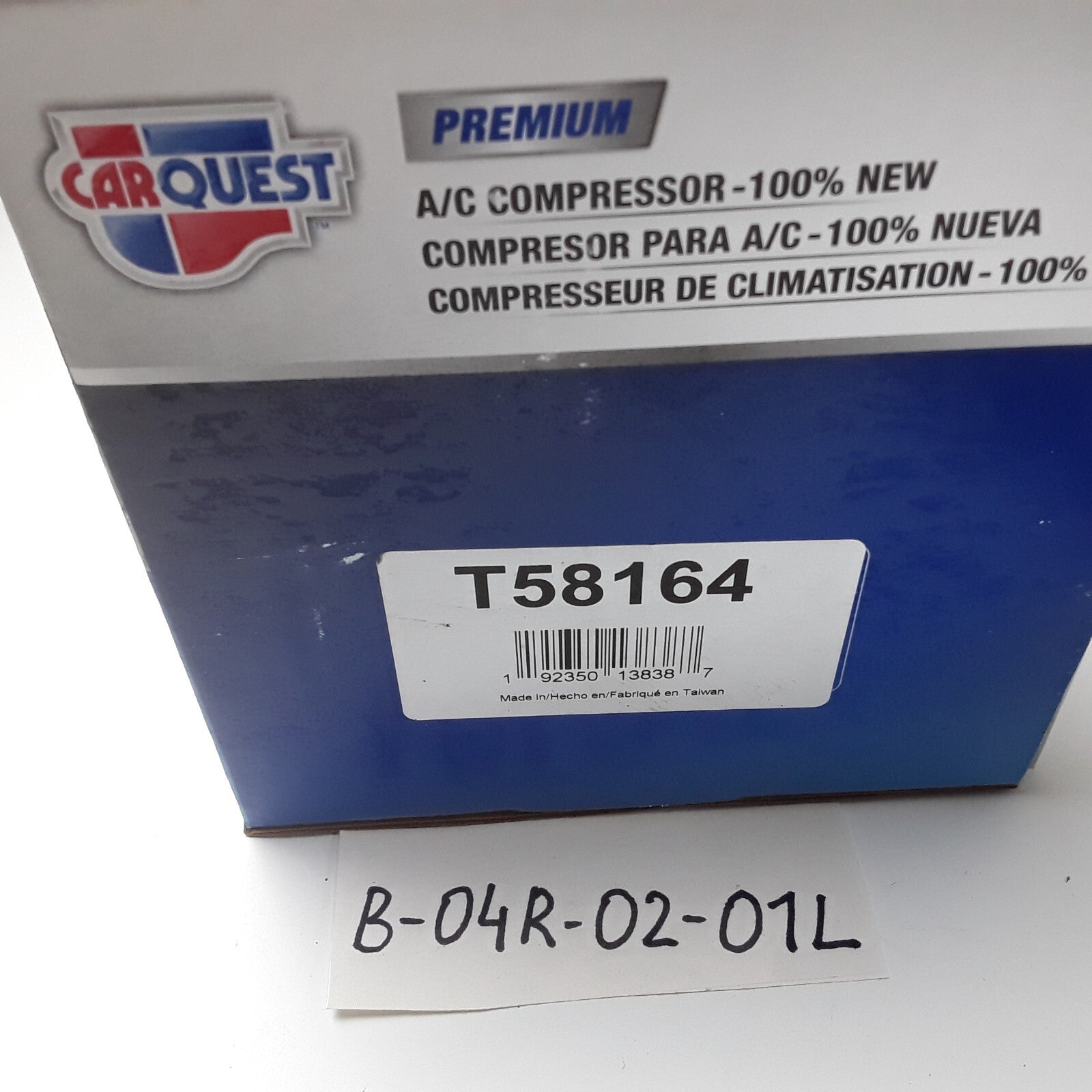 Carquest Premium T58164 A/C Compressor Fits Ford Excursion (2000 2001 2002 2003)