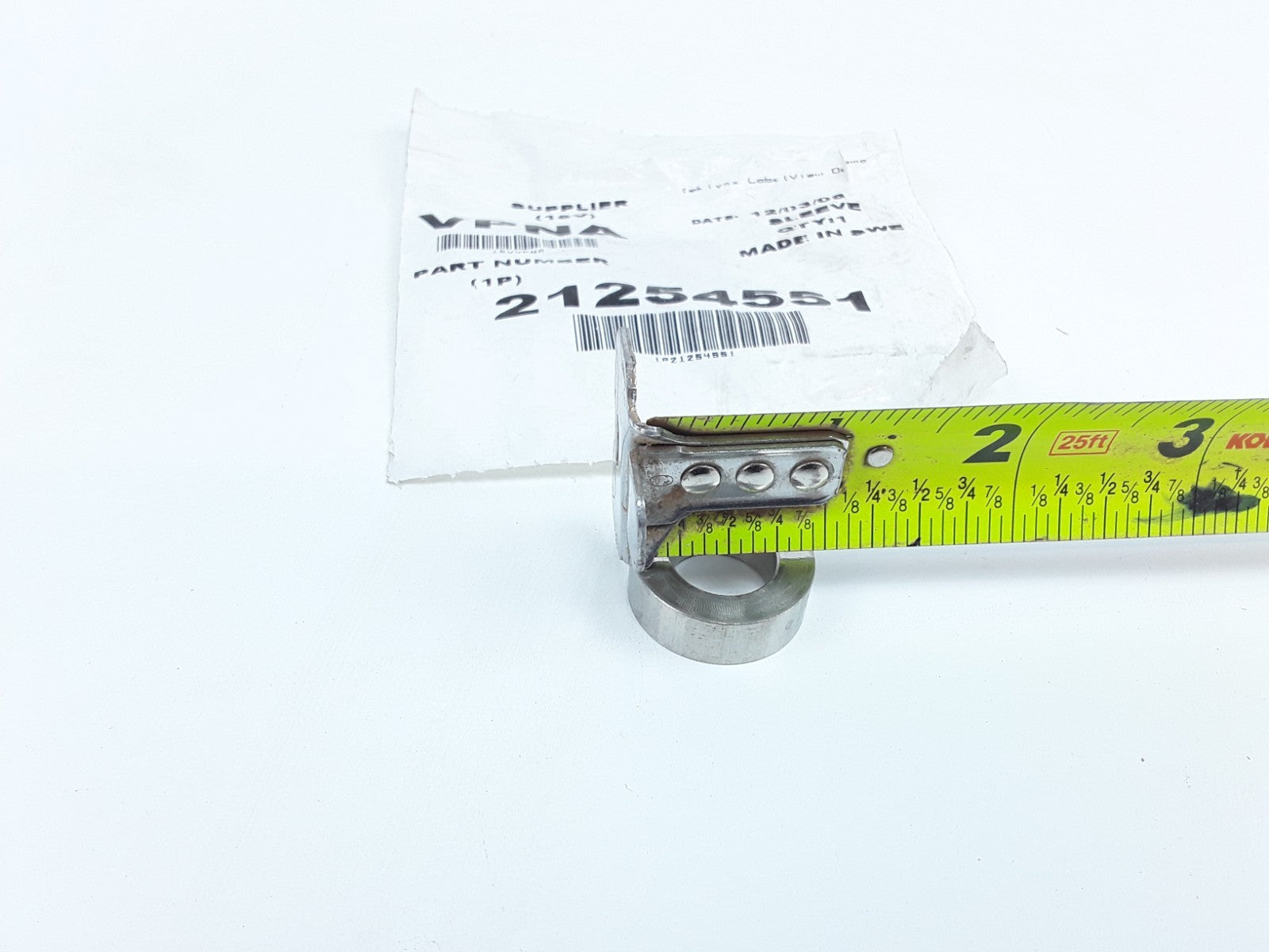 Mack 21254551 Multi-Purpose Hardware Sleeve Assembly For Mack Truck 537GC286M