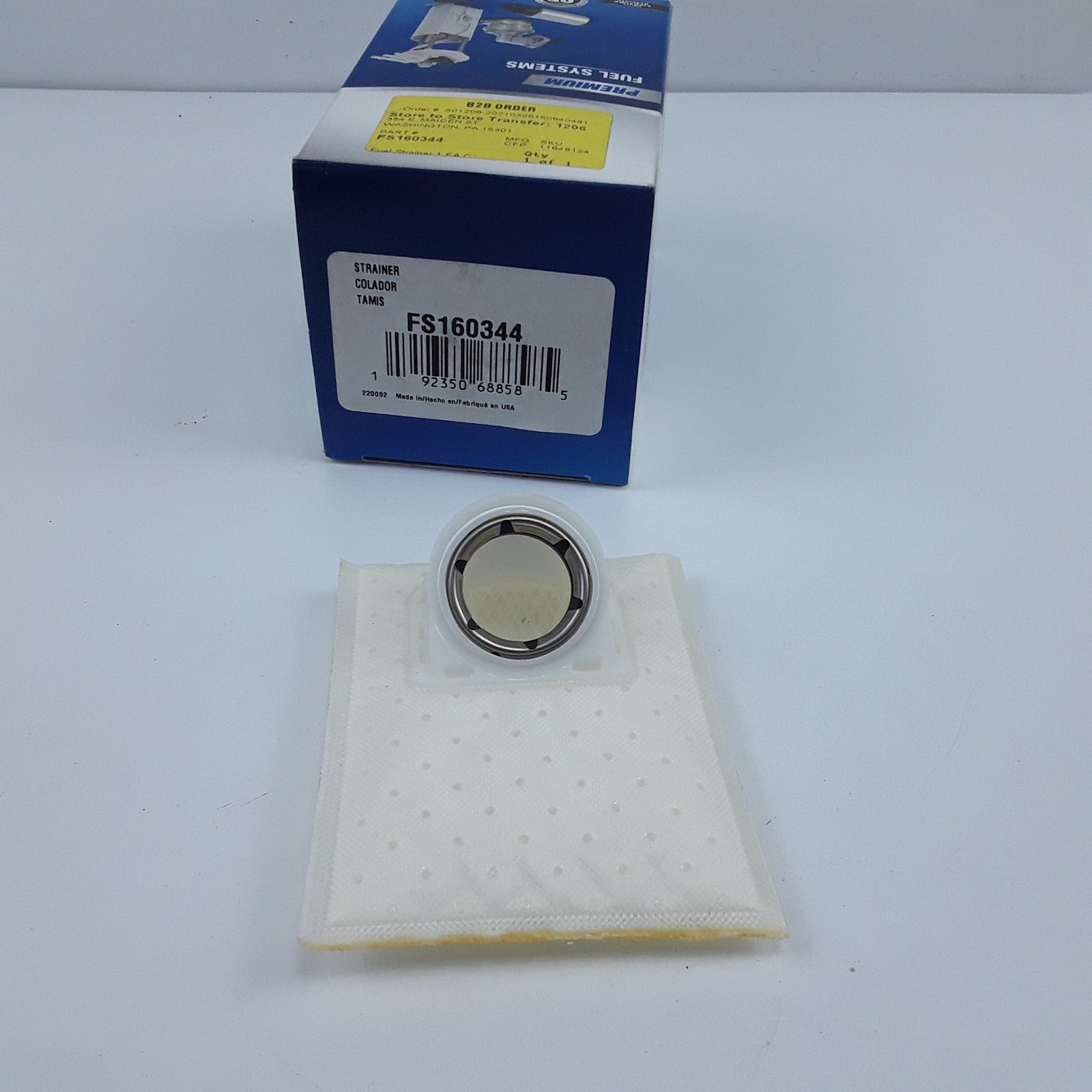Carquest FS160344 Fuel Pump Strainer Fits Saab Mercury Lincoln Ford (1985-1997)