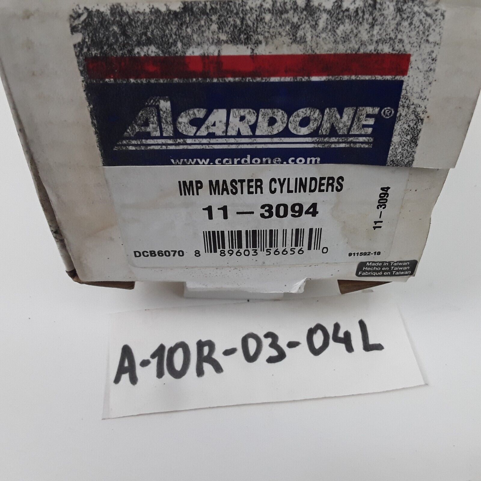 Cardone 11-3094 Brake Master Cylinder Fits Mitsubishi Lancer 2002 2003 2004-2007