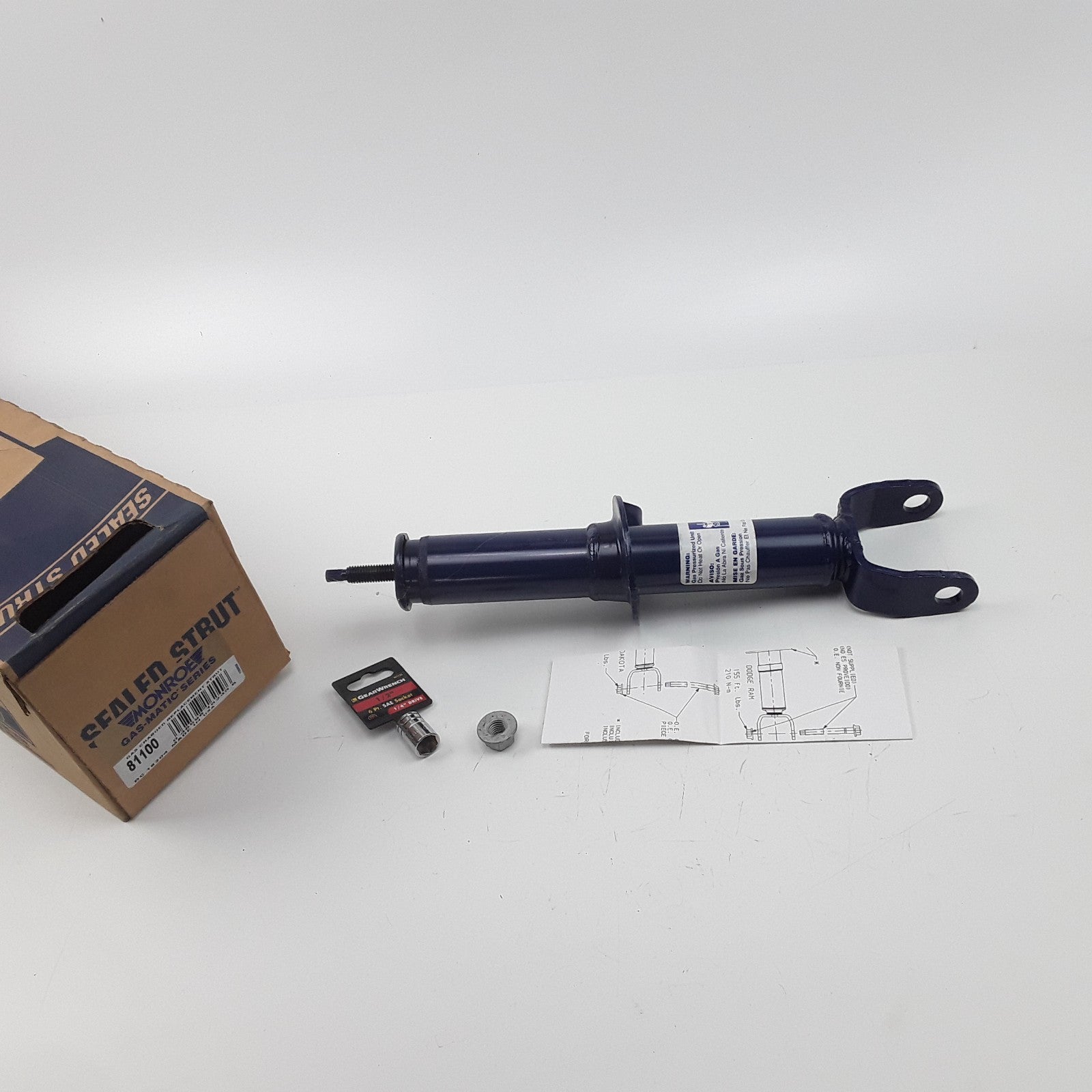 Gas Charged Repl. Strut Fits Mitsubishi Raider Dodge Dakota 2006 2007 2008 2009
