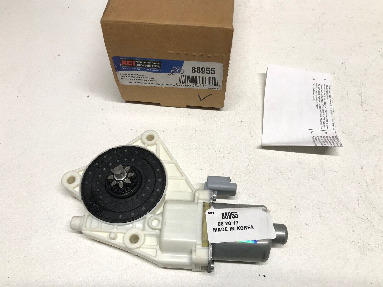 Power Window Motor Front/Rear-Right ACI/Maxair 88955 for Magentis Optima FAST SH - HotCarParts