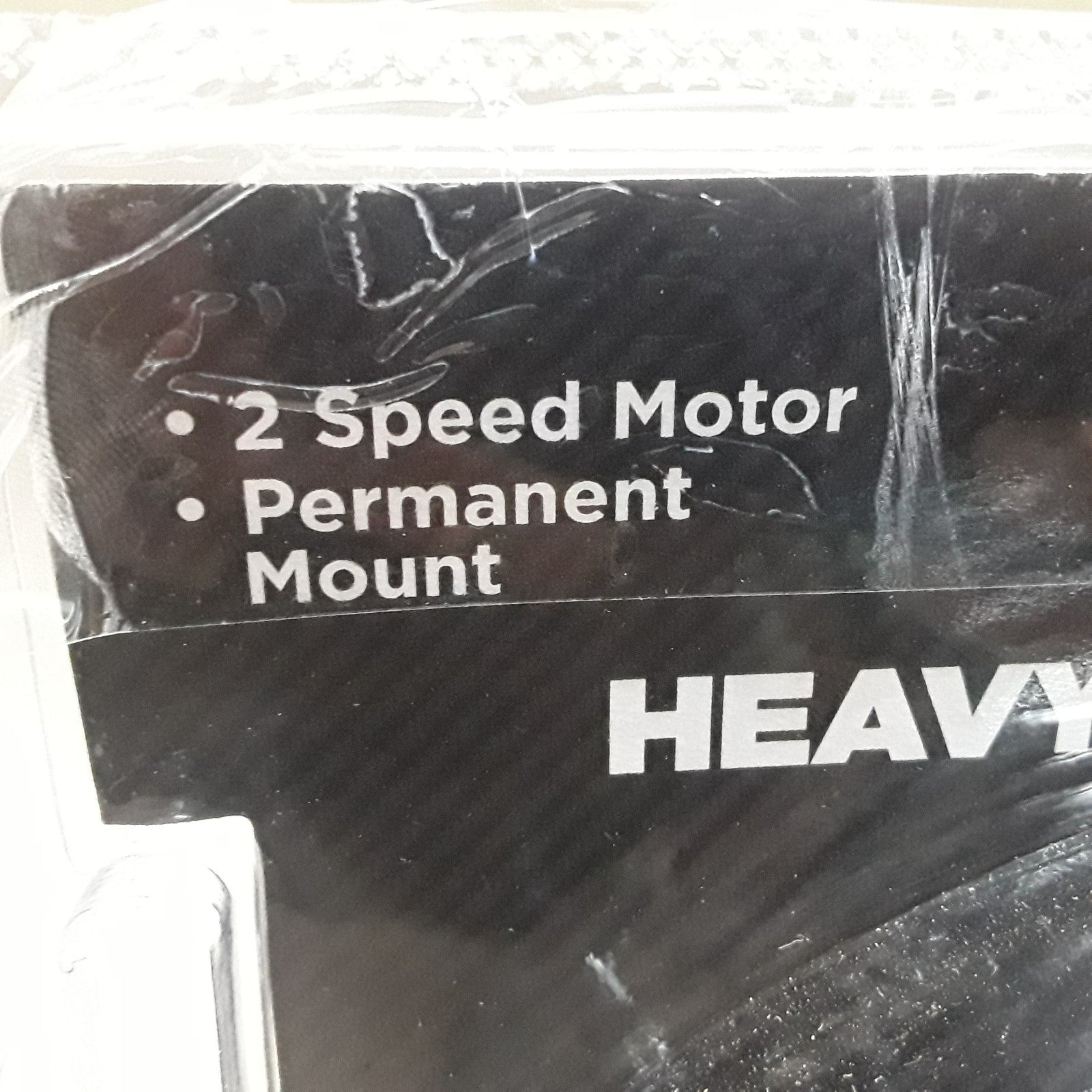 Dash Metal Fan 24 Volt 6in Two 2-Speed Heavy Duty For Trucks RV and Automotive