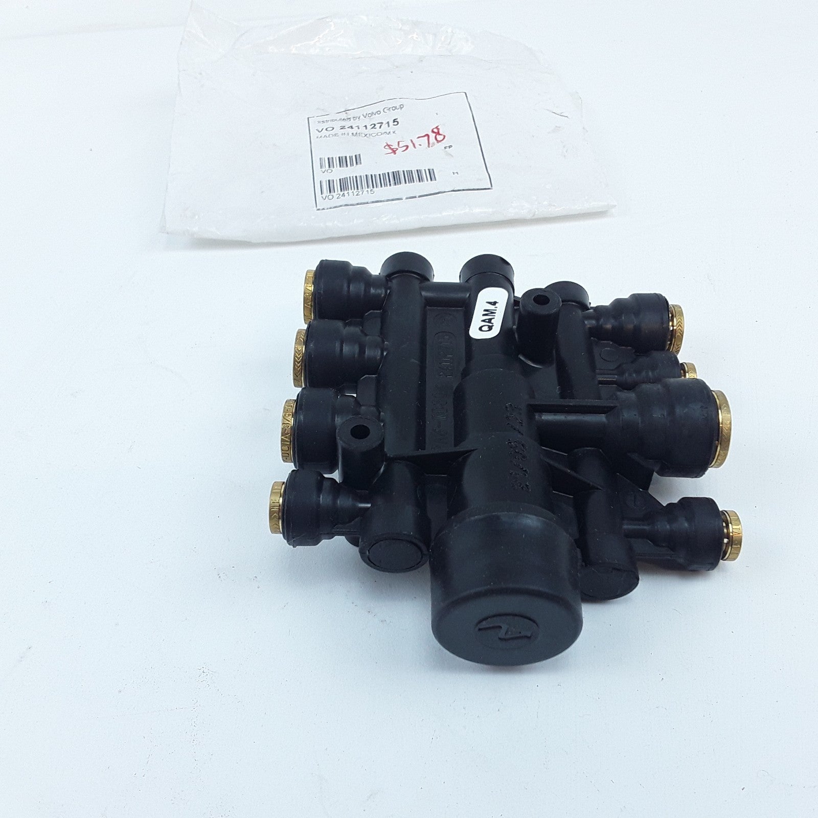 Genuine OEM Volvo 24112715 Air Brake Control Manifold Repl p/n 22650771 22196730