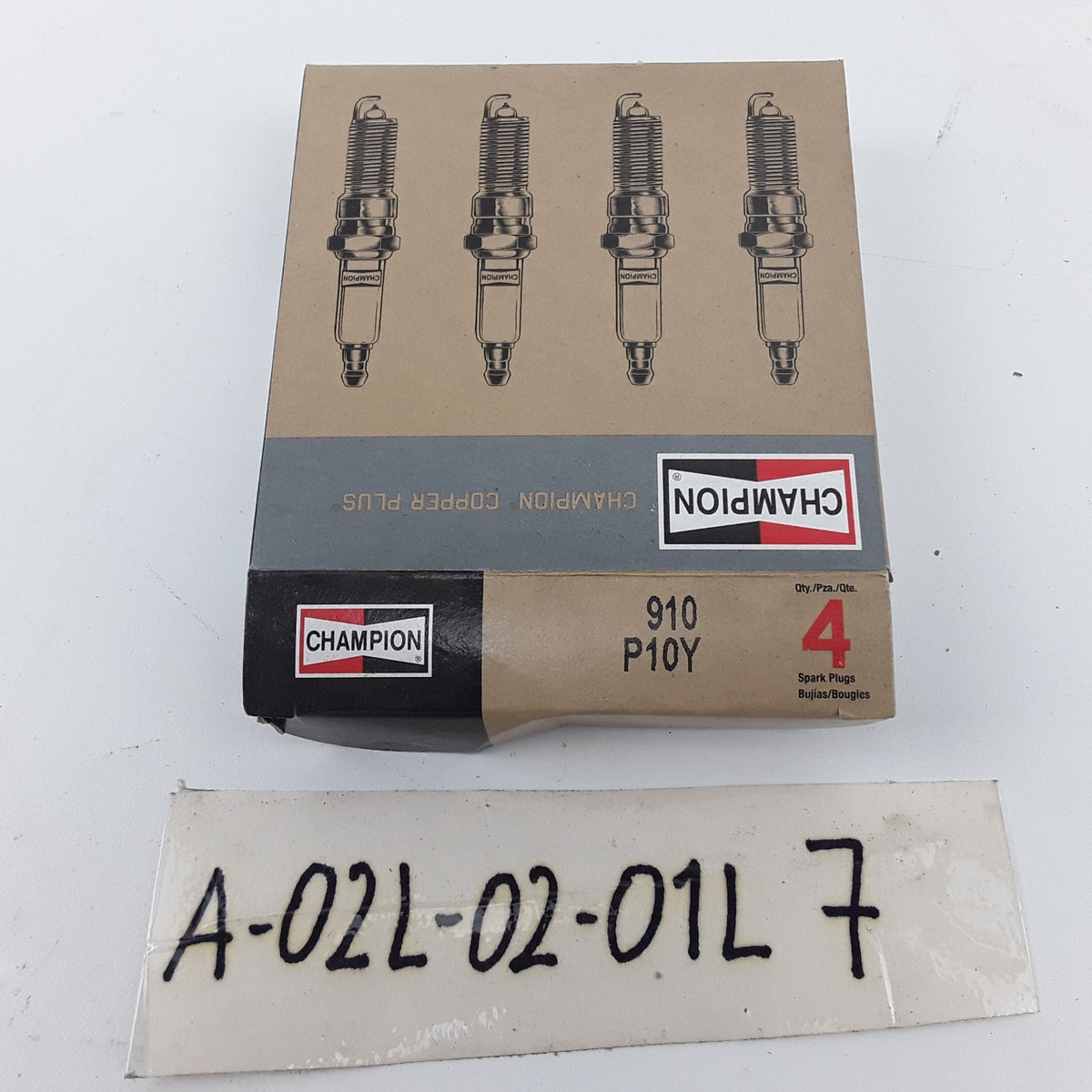 Spark Plugs Set of 4 Fits Honda ST90 S90 CL90 Scrambler 1965, 1967, 1973-1975
