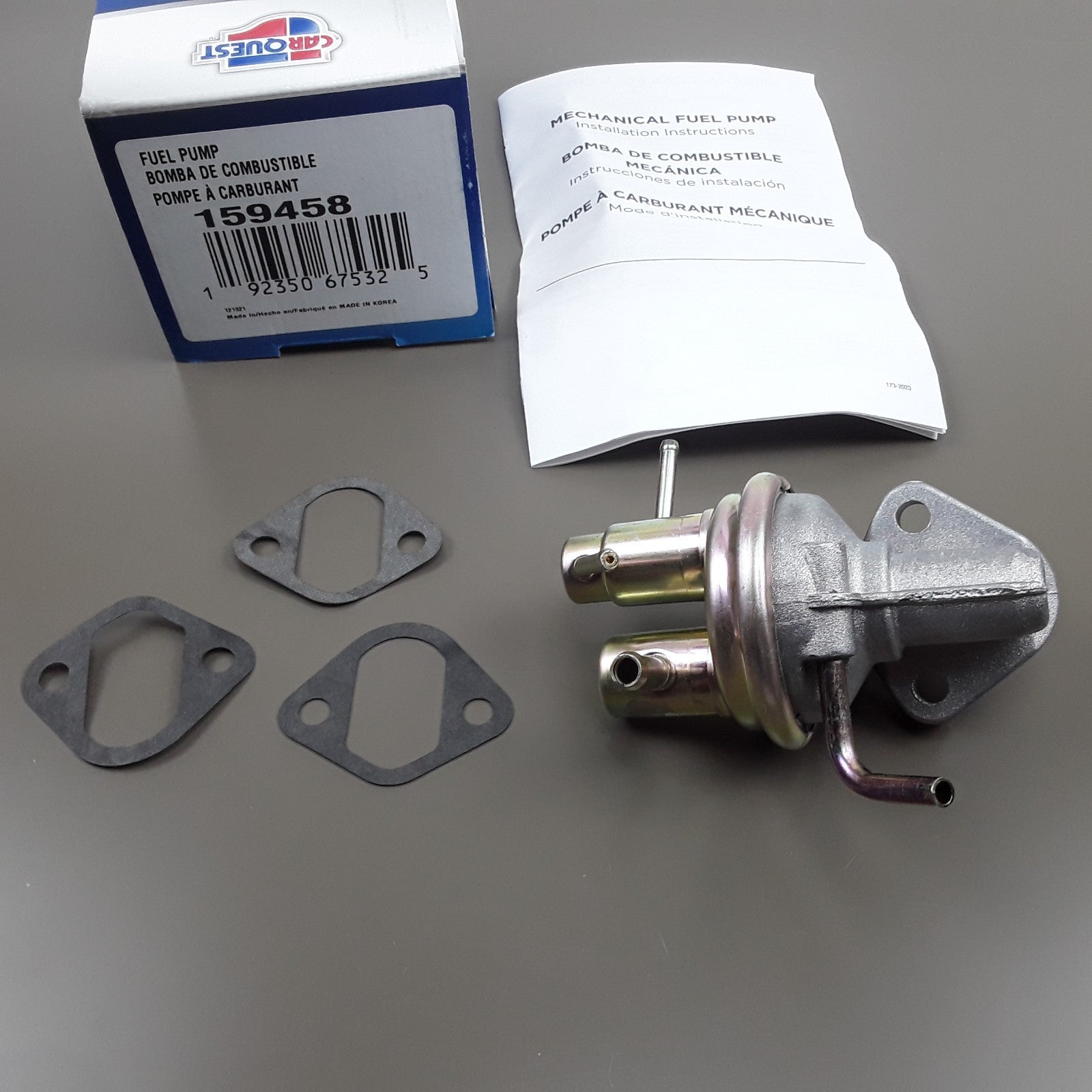 Carquest 159458 Mechanical Fuel Pump Fits Suzuki Samurai 1986 1987 1988 1989 1.3