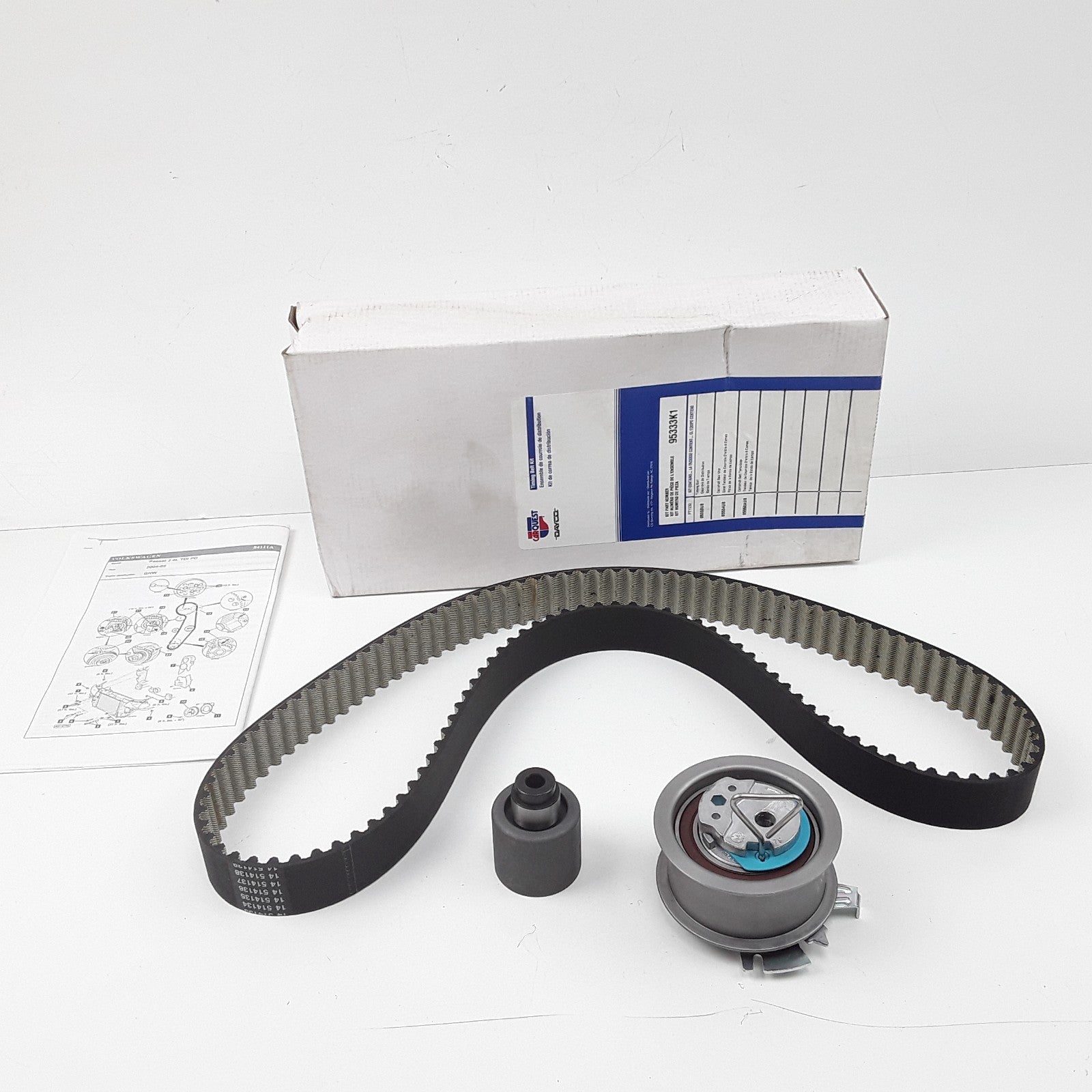 Dayco 95333K1 Engine Timing Belt Kit Fits Volkswagen Passat Jetta Golf 2004-2006