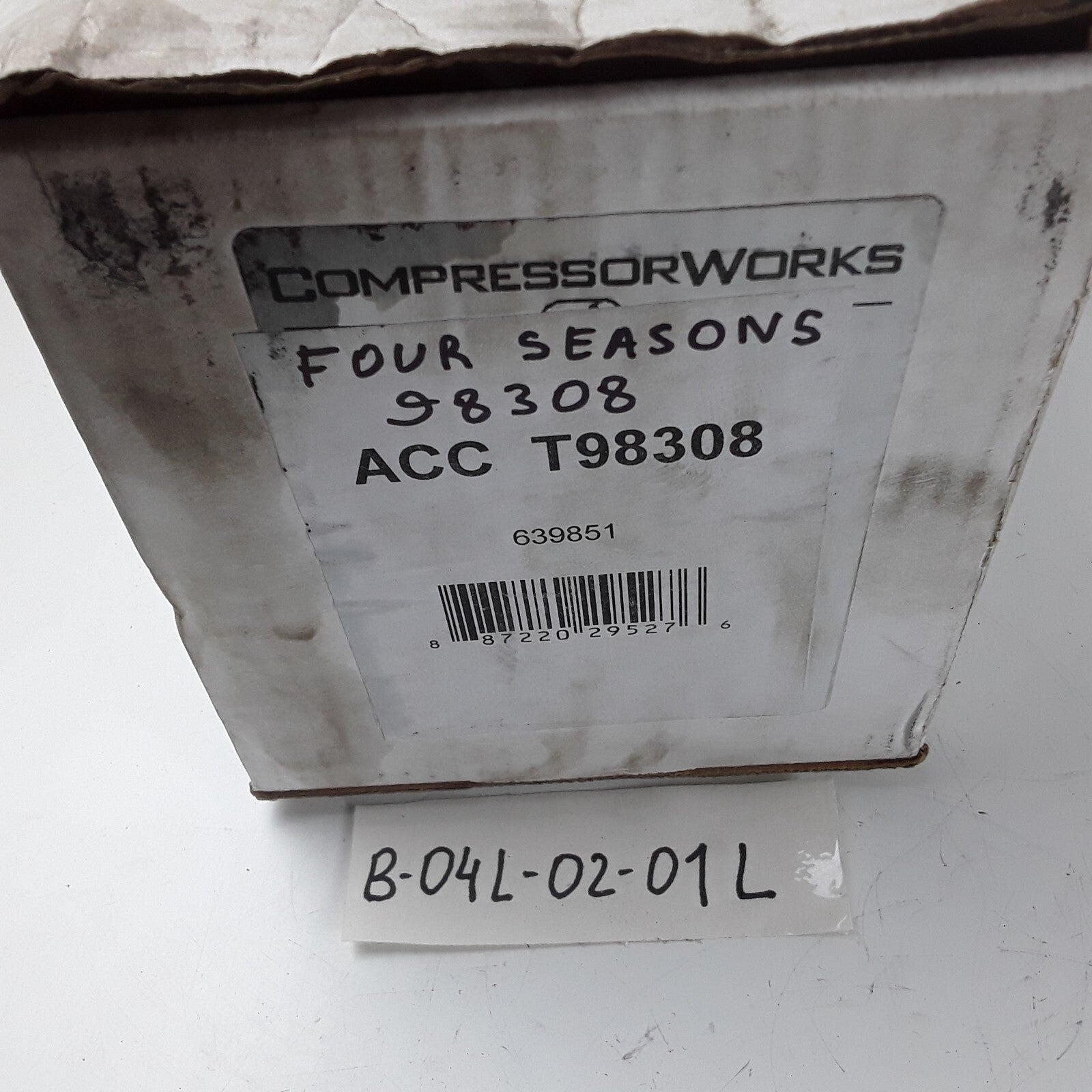 Four Season 98308 A/C Compressor W/ Clutch Fits Dodge Magnum Chrysler 300 2005