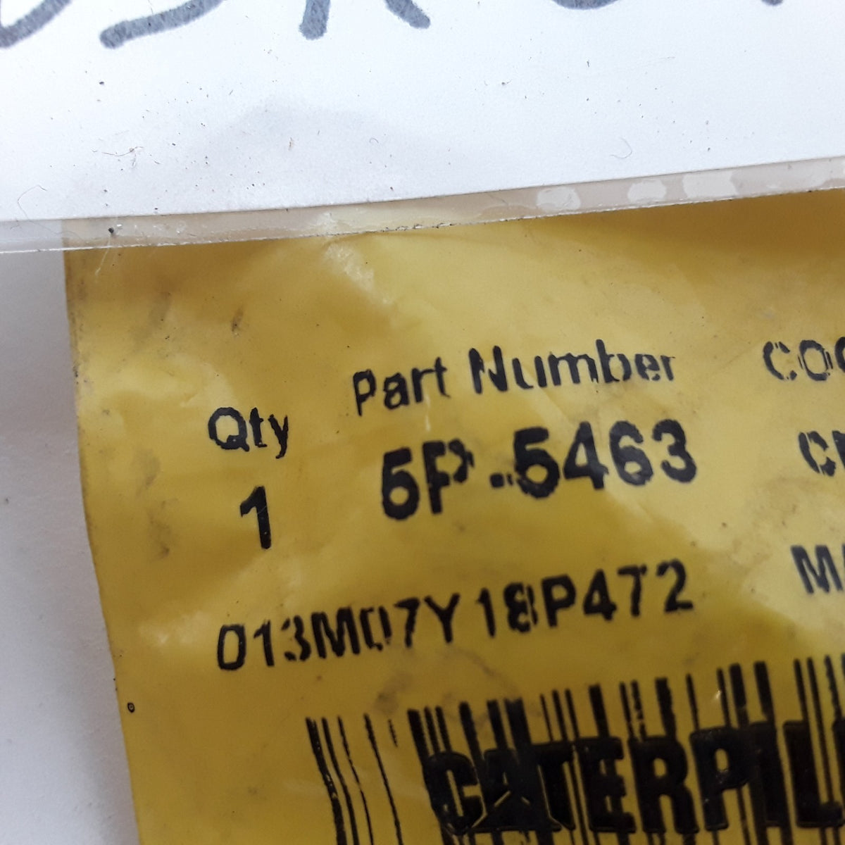 Cat 5P-5463 22 mm Long Straight Adapter (NPSM to NPTF) For Chassis Arrangement