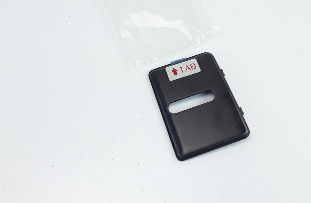 Model S 2021-2025 Rear Trunk Latch Striker Cover 1617463-00-B Genuine OEM