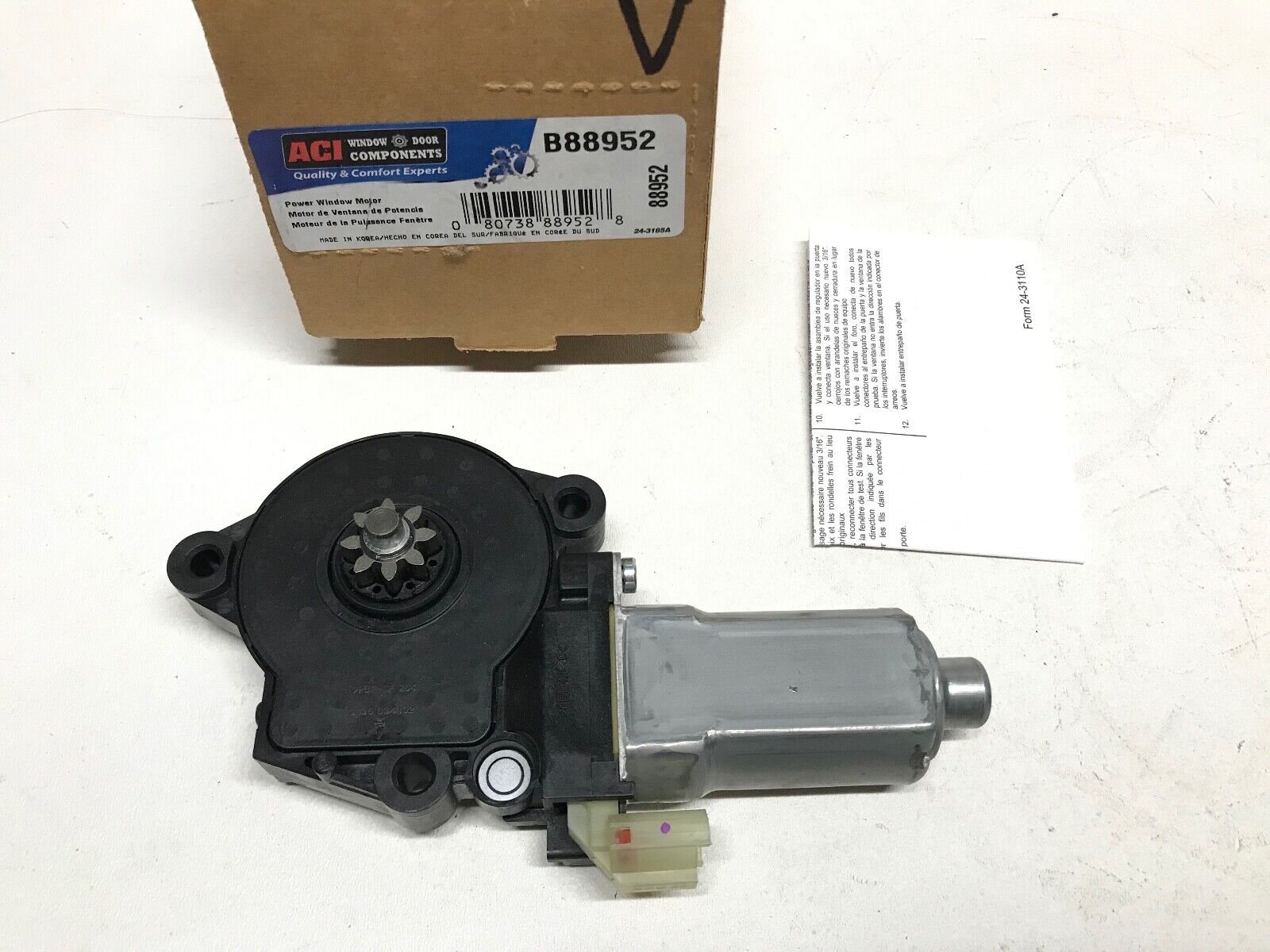 Power Window Motor ACI/Maxair 88952 for Hyundai, Kia FAST SHIPPING - HotCarParts