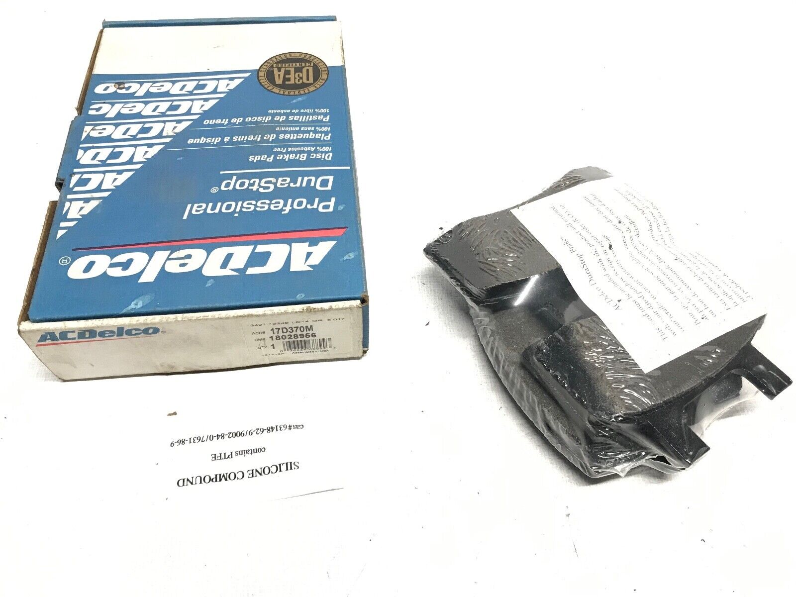 ACDelco Pro 17D370M Disc Brake Pad - HotCarParts