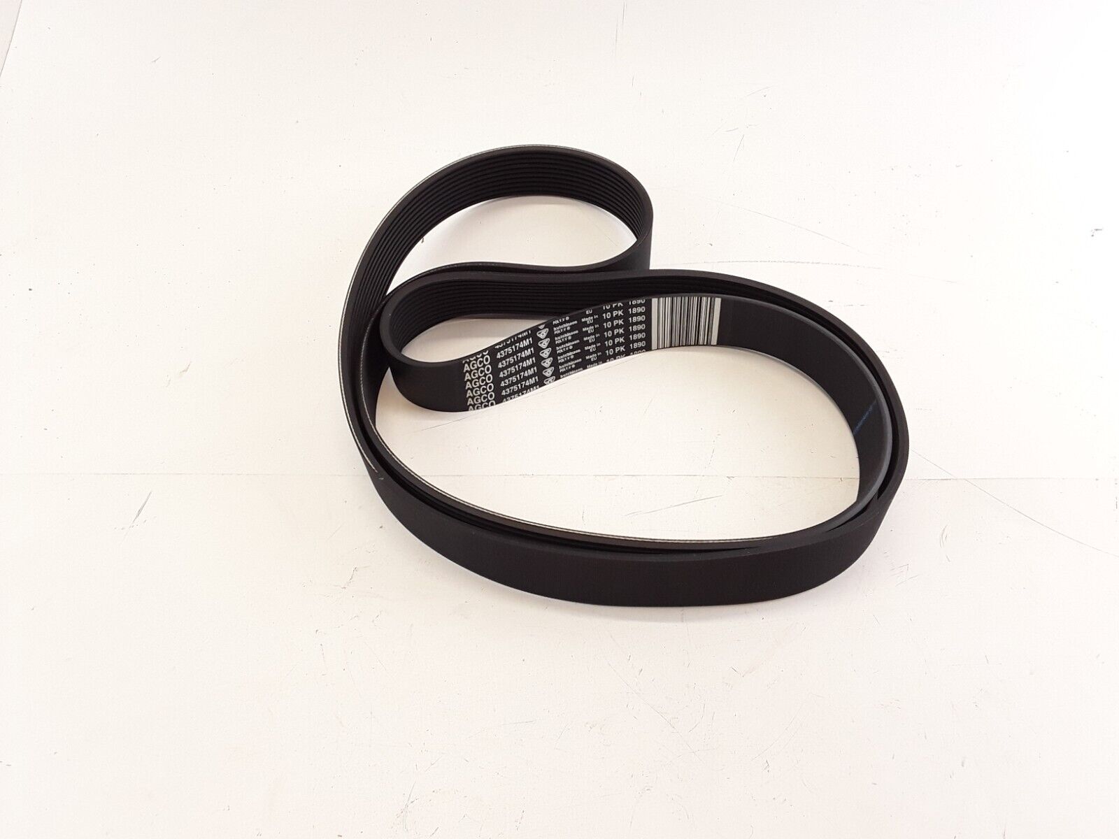 Drive Belt Agco 4375174M Fits Massey Ferguson Tractors 7614 7615 7618 7619 7620 - HotCarParts