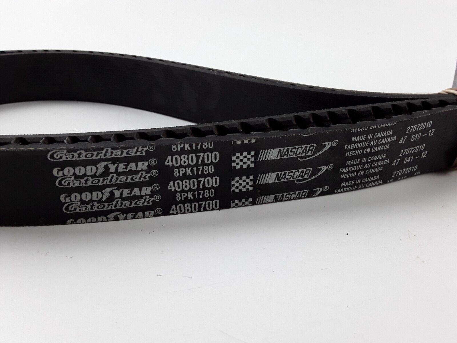 Goodyear 4080700 Serpentine Belt 1.10" X 70.08" - 8 Ribs 8PK1780 Free Shipping - HotCarParts