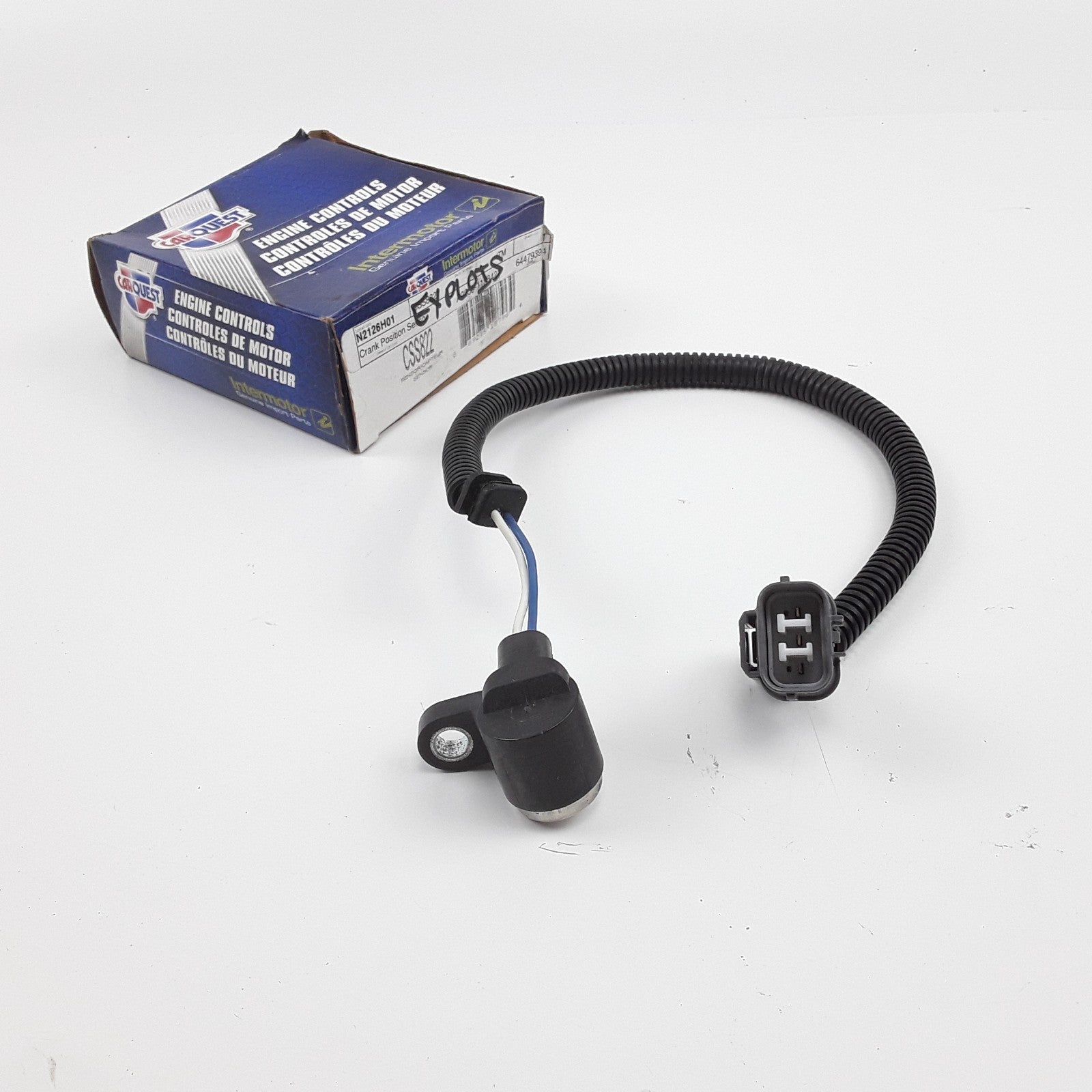 Intermotor CSS822 Engine Crankshaft Position Sensor Fits Honda Civic (1996-2000)