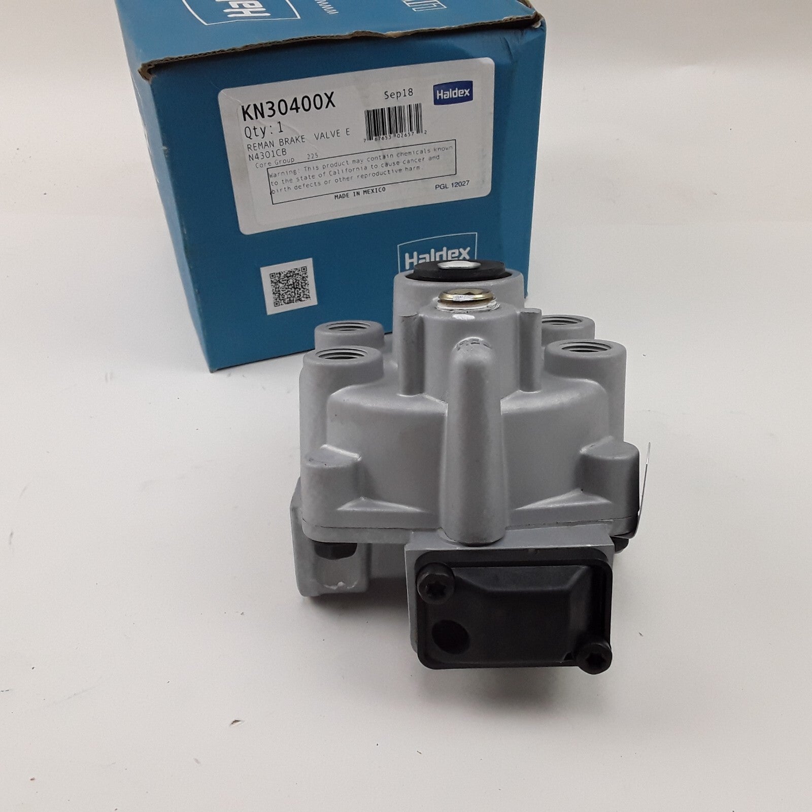 Haldex KN30400X Reman Air Brake Relay Valve Assembly Heavy Duty