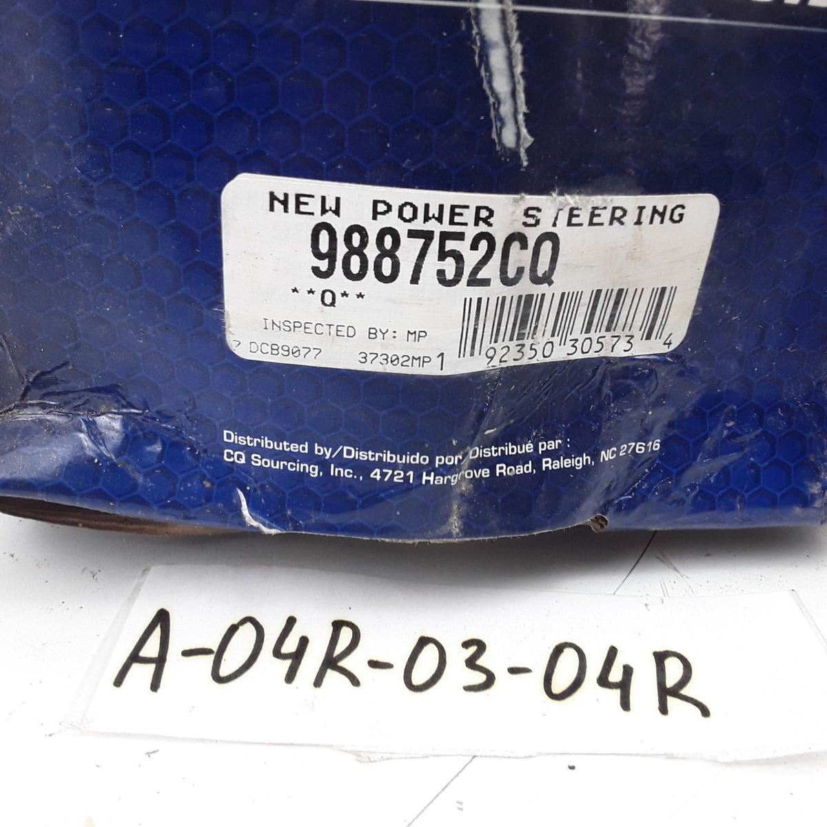 Carquest 988752CQ Power Steering Pump Fits Plymouth Chrysler Dodge 1996-2000