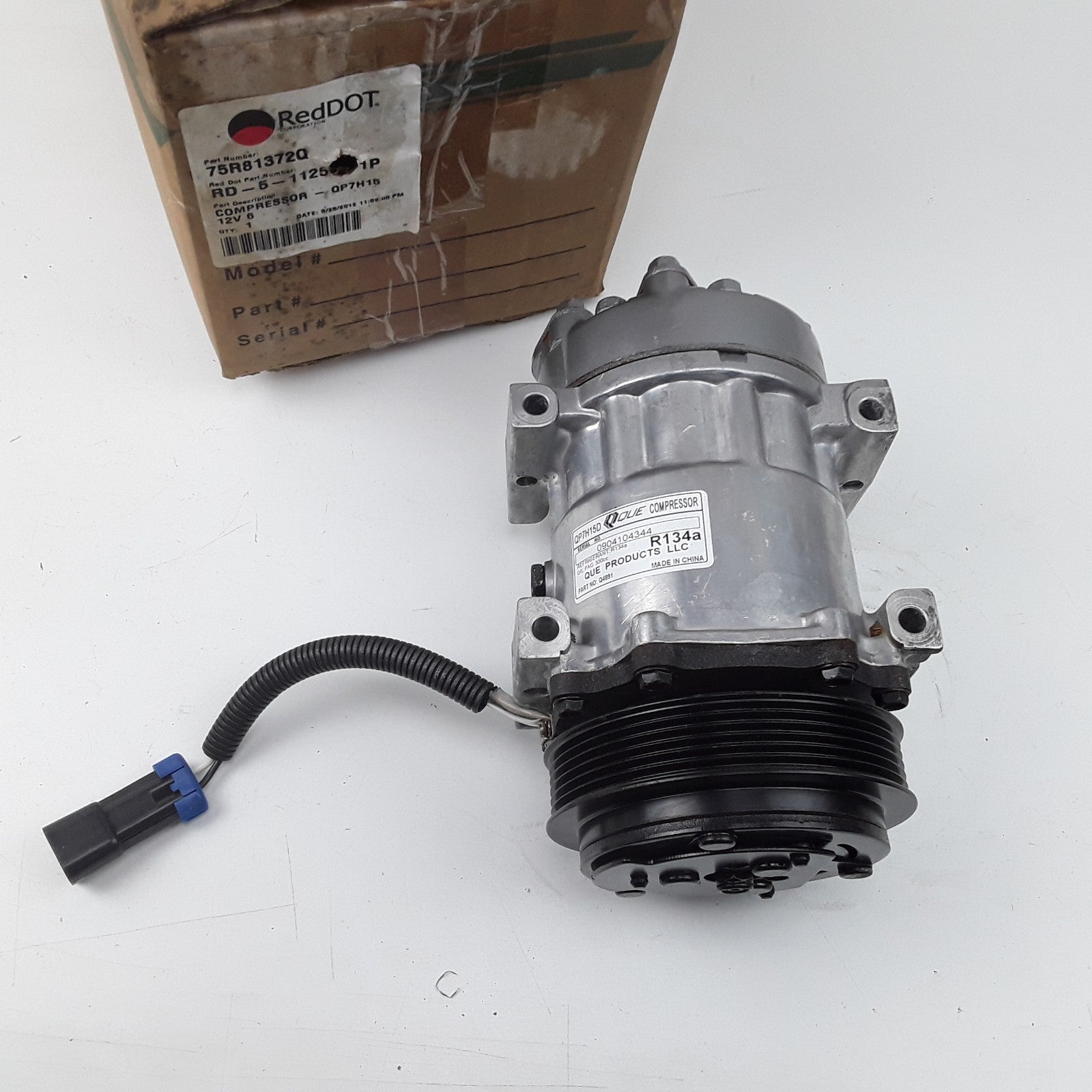 Q4891 75R81372Q Compressor-QP7H15D Fits Volvo VHD VNL VN VNM 2002 2003-2016