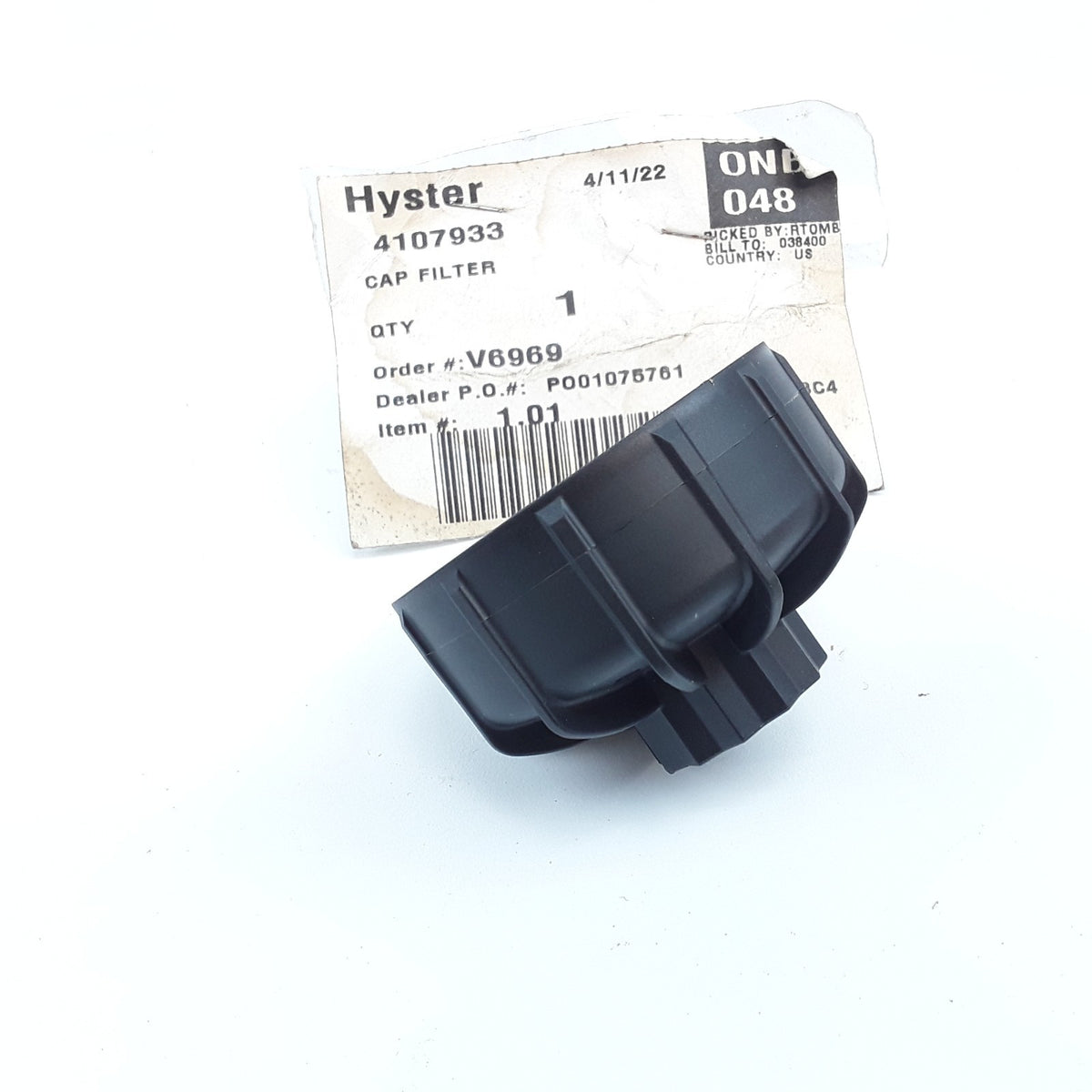 Cap Filter Fits Hyster H400HD H10XD12 H8XD6 H450XD36 H450HDS H300XD Forklifts