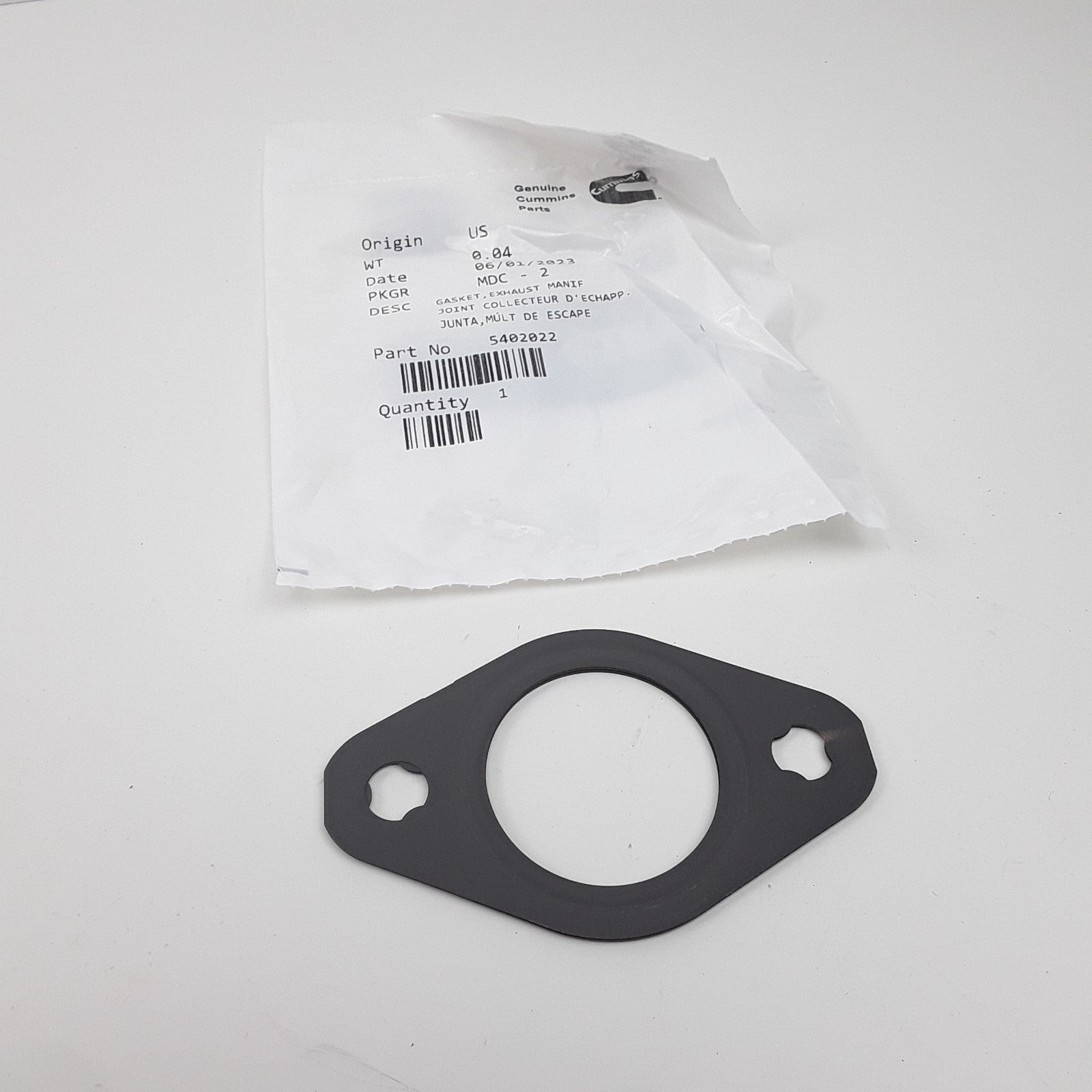 Cummins 5402022 Exhaust Manifold Gasket Easy Installation Heavy Duty