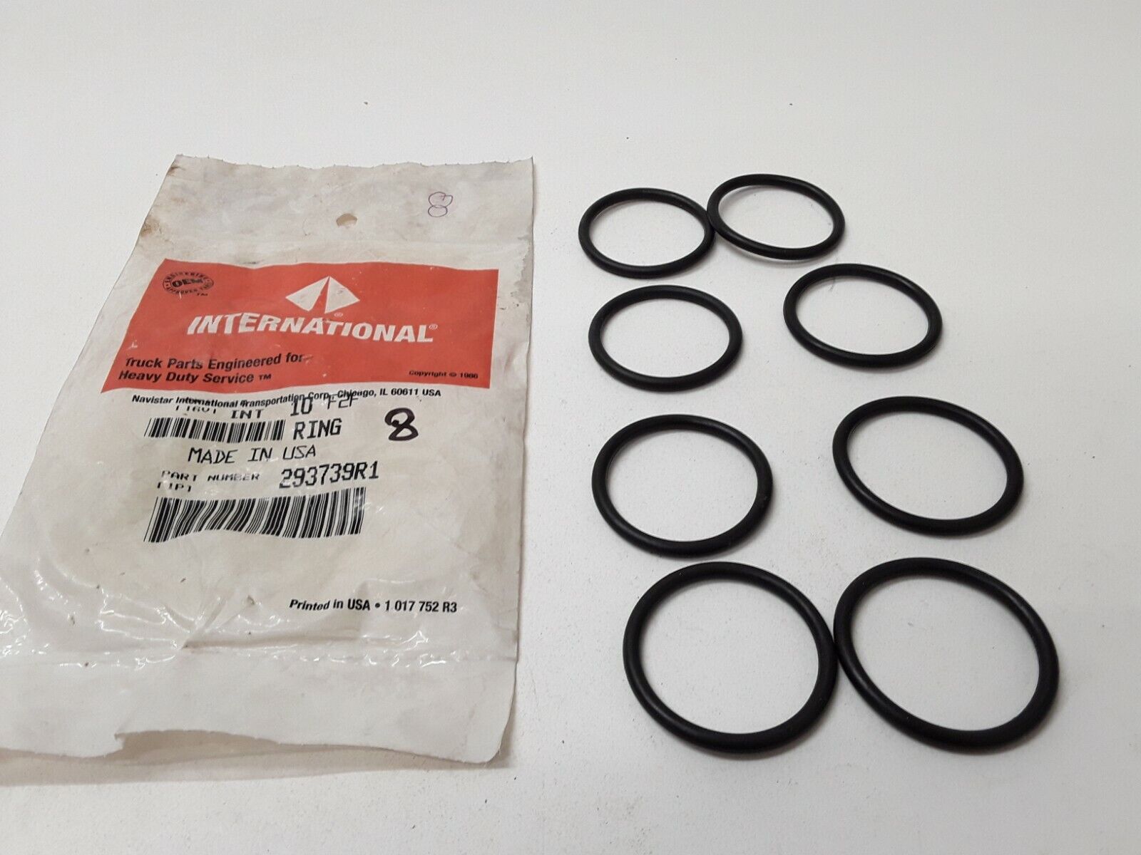 293739R1 International/Navistar Brake Piston O-Ring 293739R1 LOT OF 6 FREE SHIPP - HotCarParts