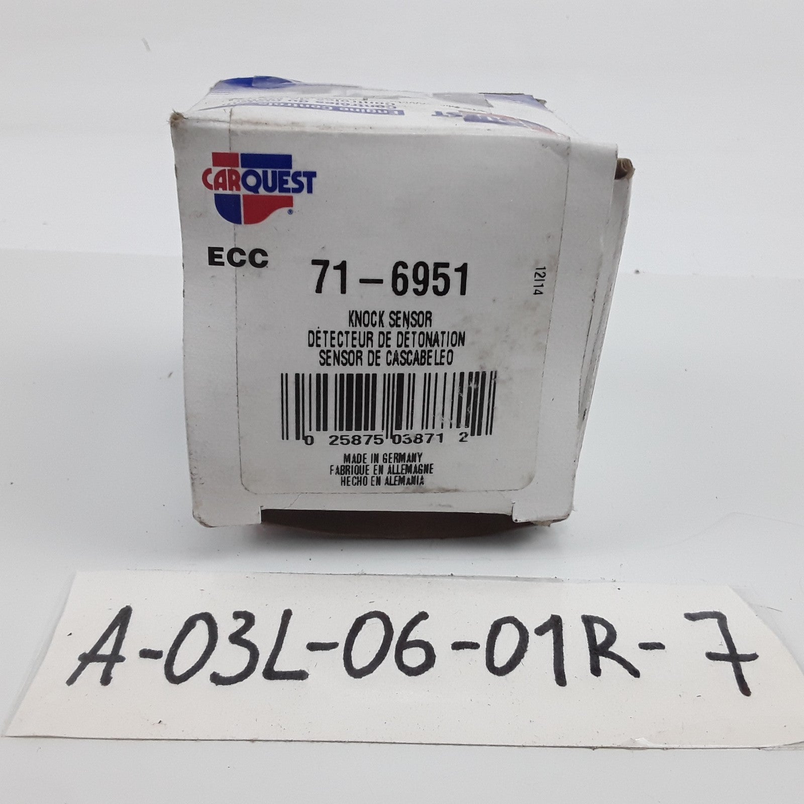 CARQUEST 71-6951 Knock Sensor Fits Mazda CX-7 2007-2012 3 2007-2013 6 2006-2007
