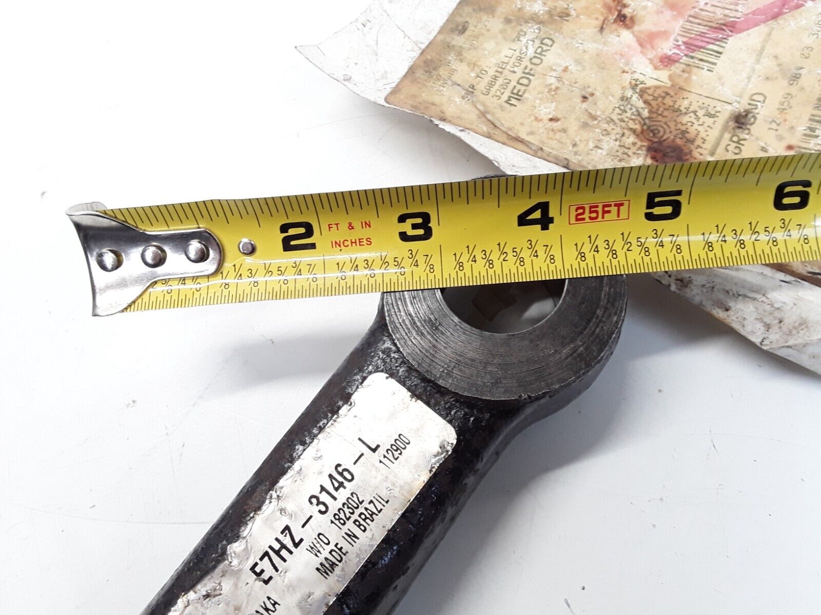 Genuine Ford E7HZ-3146-L Arm Steering Spindle E7HT-3146-LA Fast Free Shipping - HotCarParts