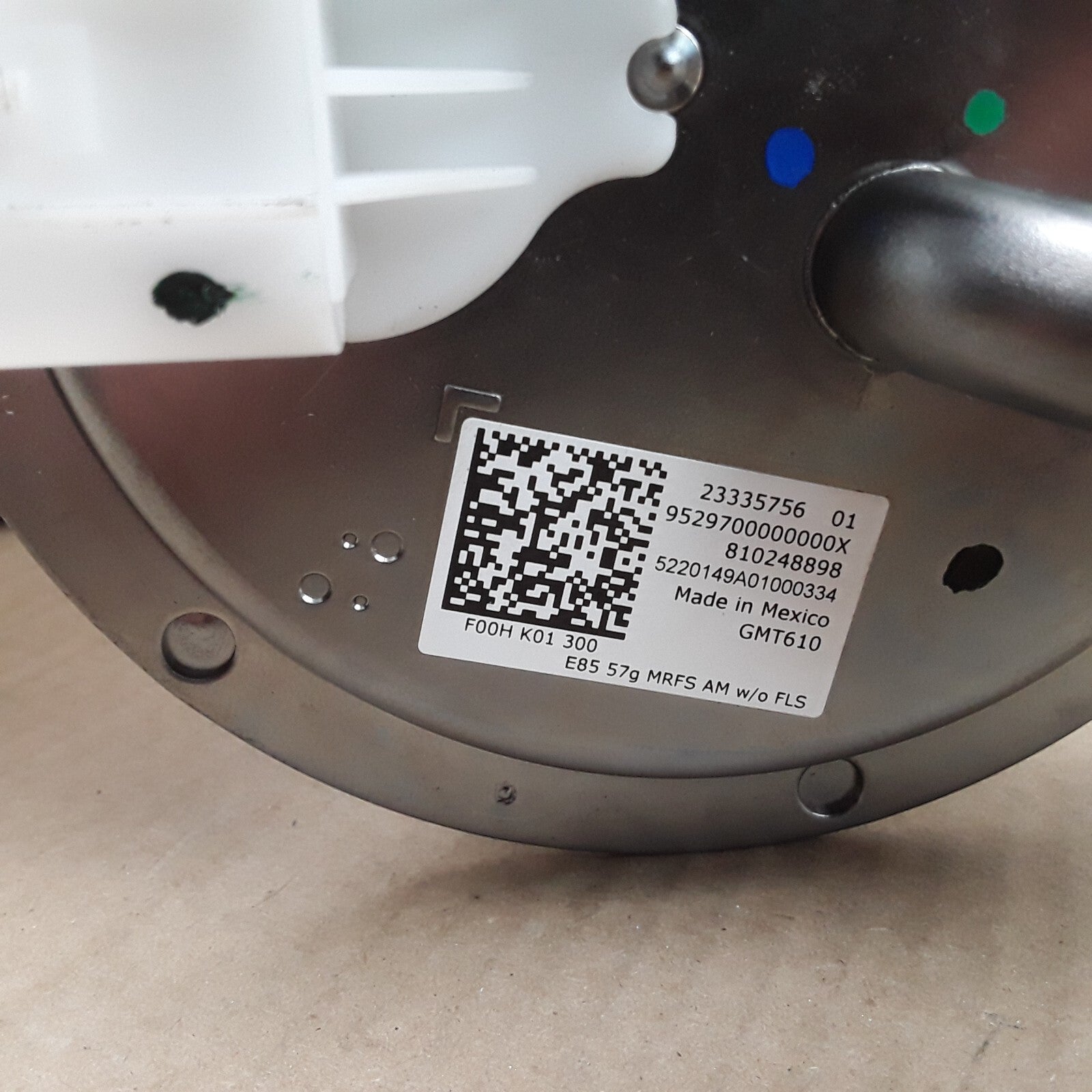 GM 19352773 Fuel Pump Module Assembly Fits GMC 3500 Chevrolet 3500 2010-2016
