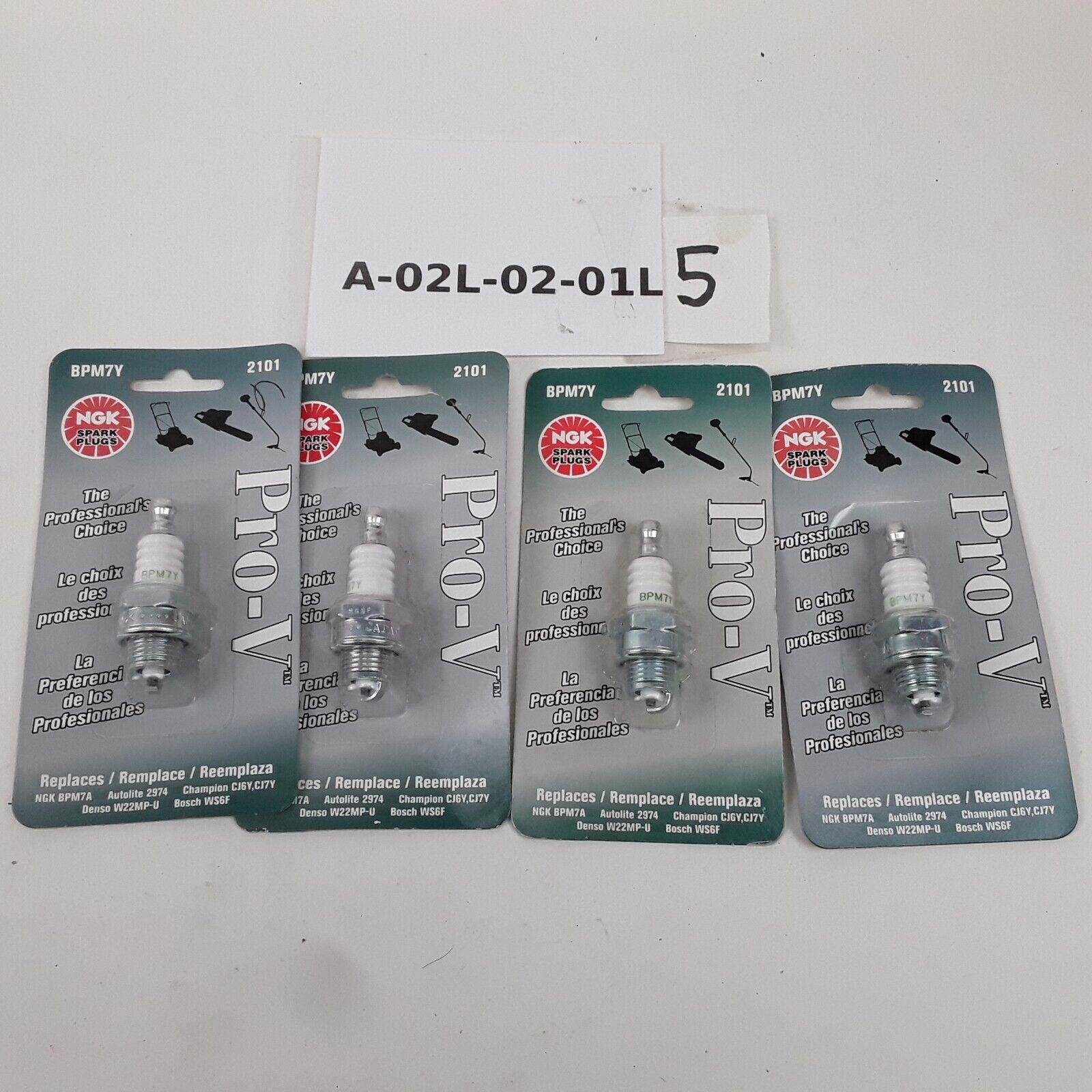 4 pcs NGK BPM7Y Copper Spark Plug Pro-V Fits E-TON Viper Jr. Rascal 40 2000-2004