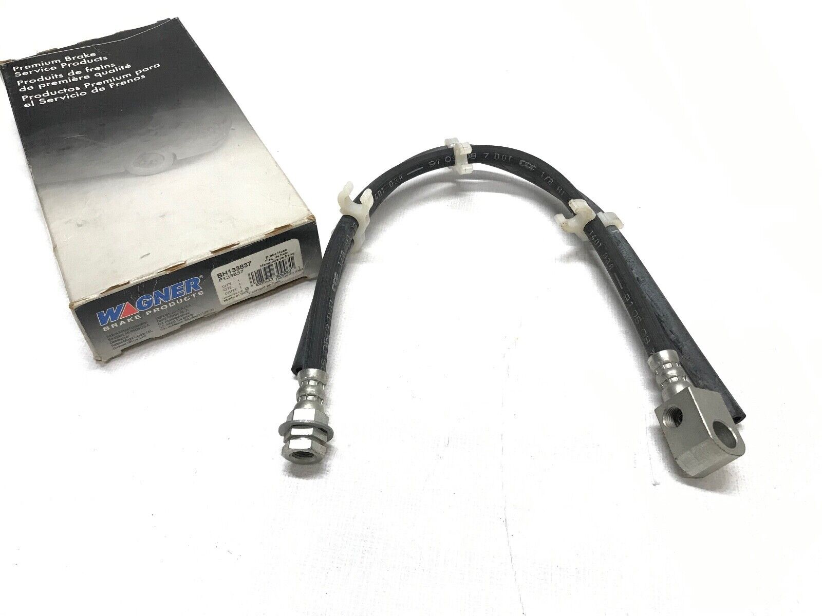 Brake Hydraulic Hose-Hose Wagner BH133837 - HotCarParts