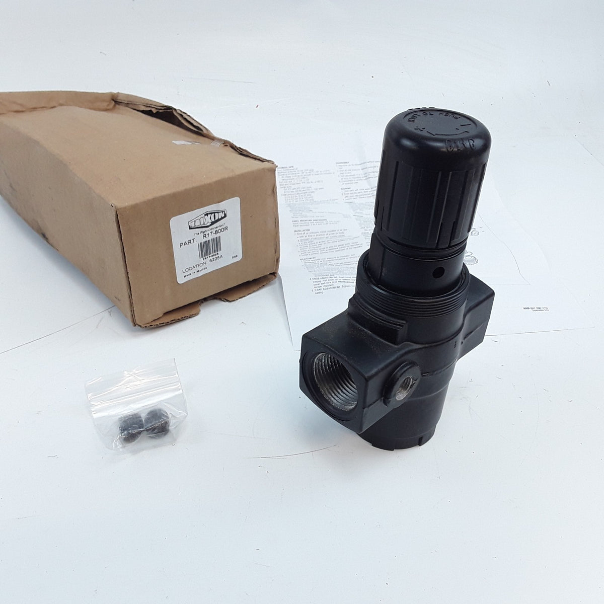 Dixon R17-800R Series 1 FRLs R17 R18-Series Jumbo Regulator Without Gauge